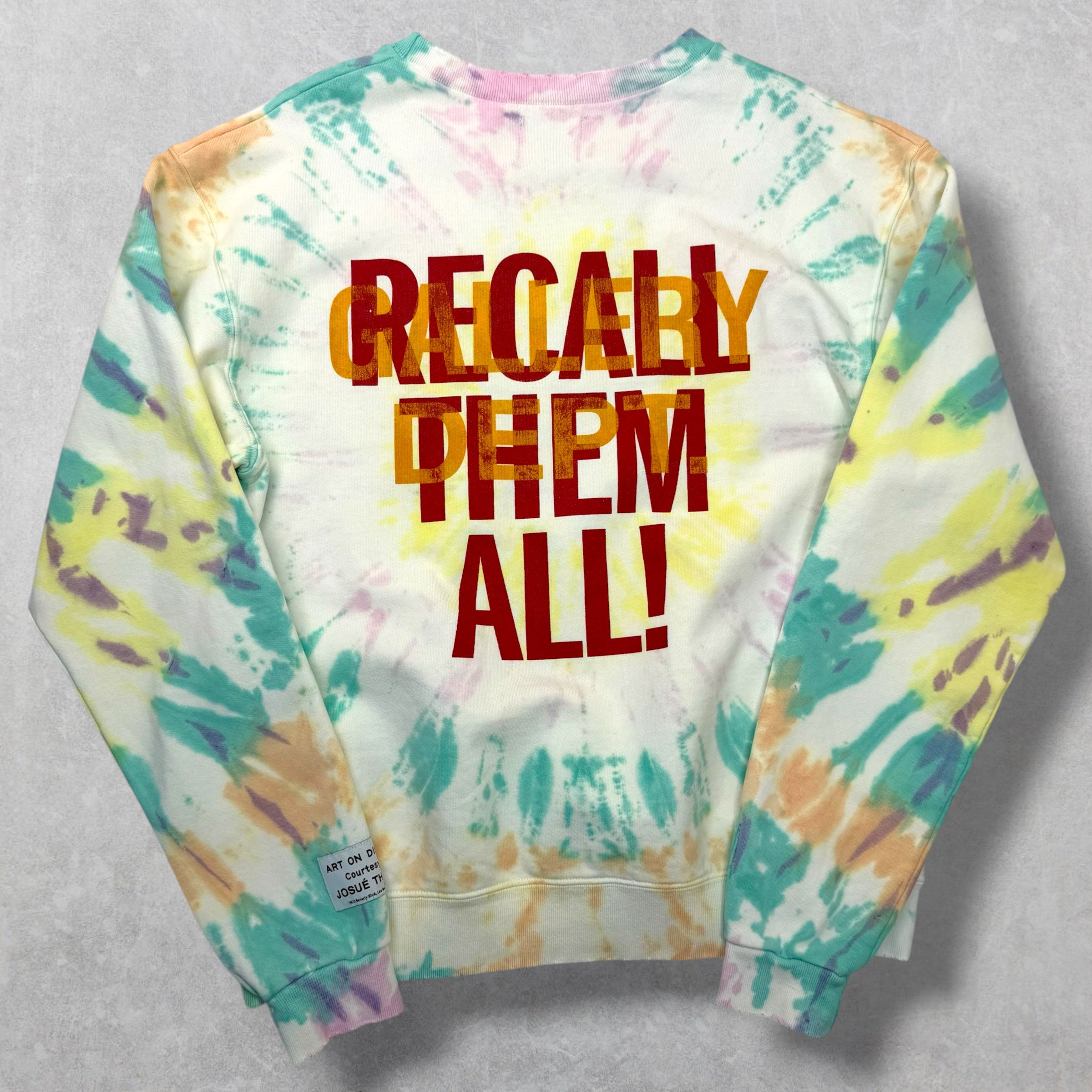 Gallery Dept. Big G-Ball Tie-Dye Crewneck M