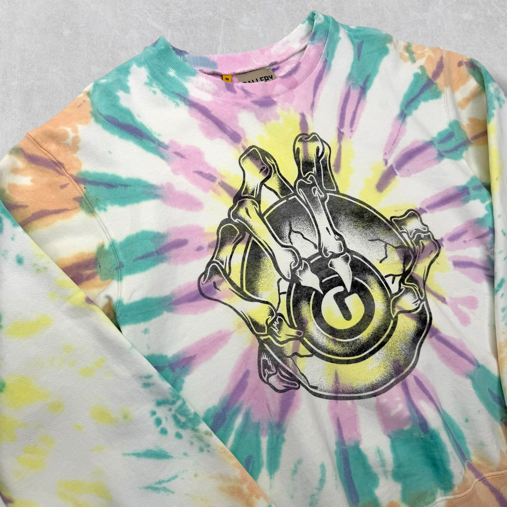 Gallery Dept. Big G-Ball Tie-Dye Crewneck M