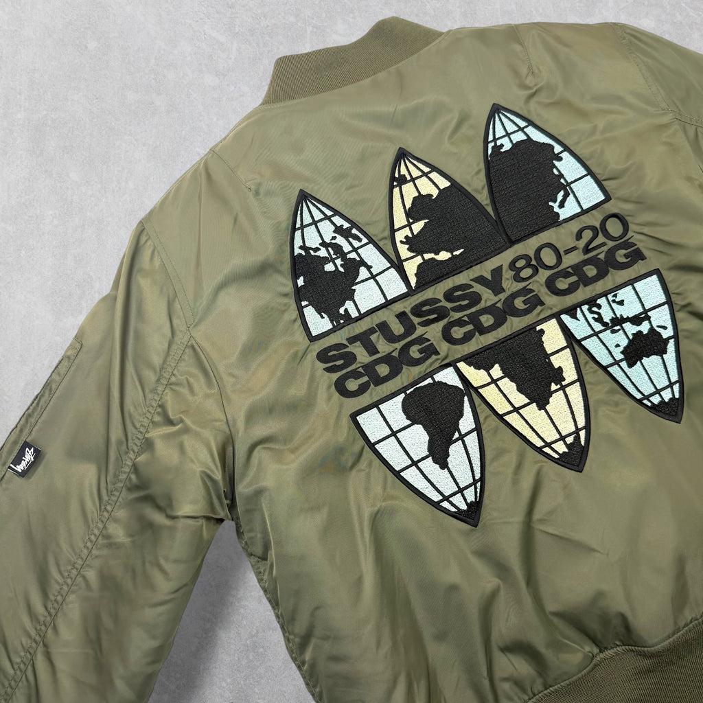 Stussy x Comme Des Garcon 40th anniv. Bomber M