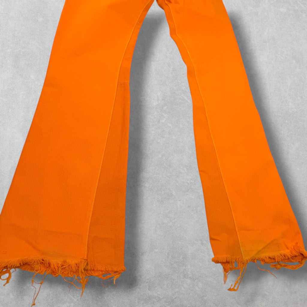 Gallery Dept. La Flare Orange Jeans 33