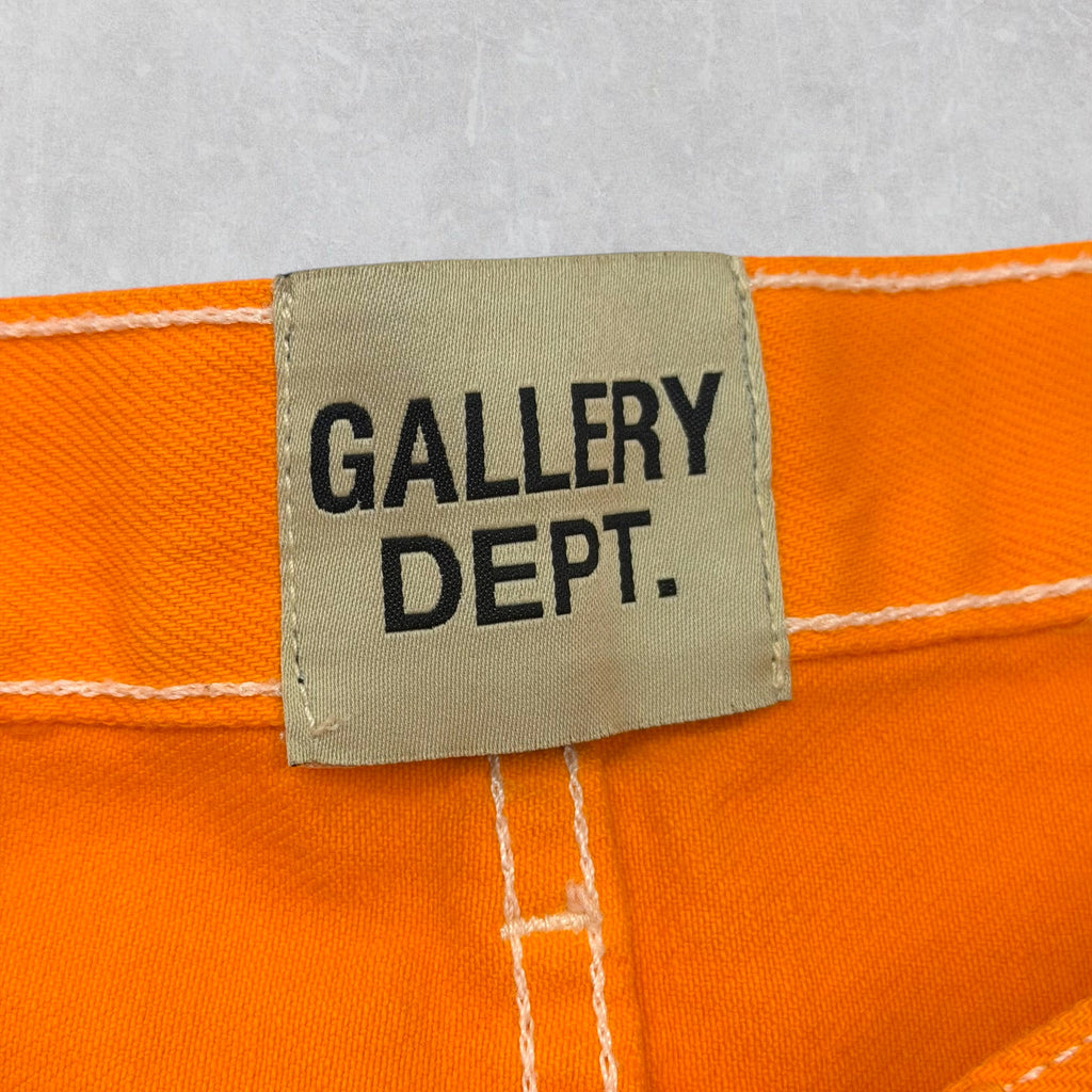 Gallery Dept. La Flare Orange Jeans 33