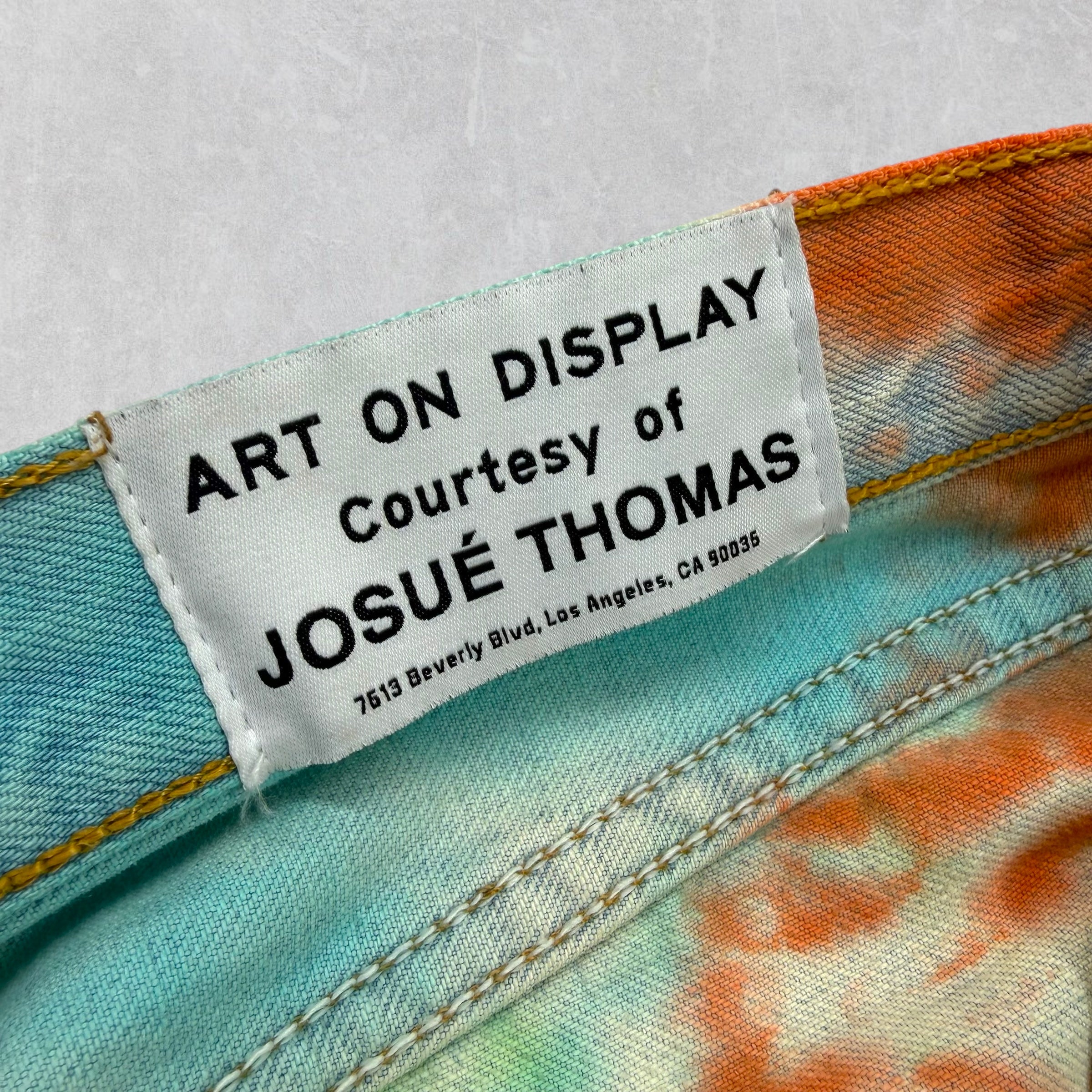 Gallery Dept. La Flare Tie Dye Jeans 33