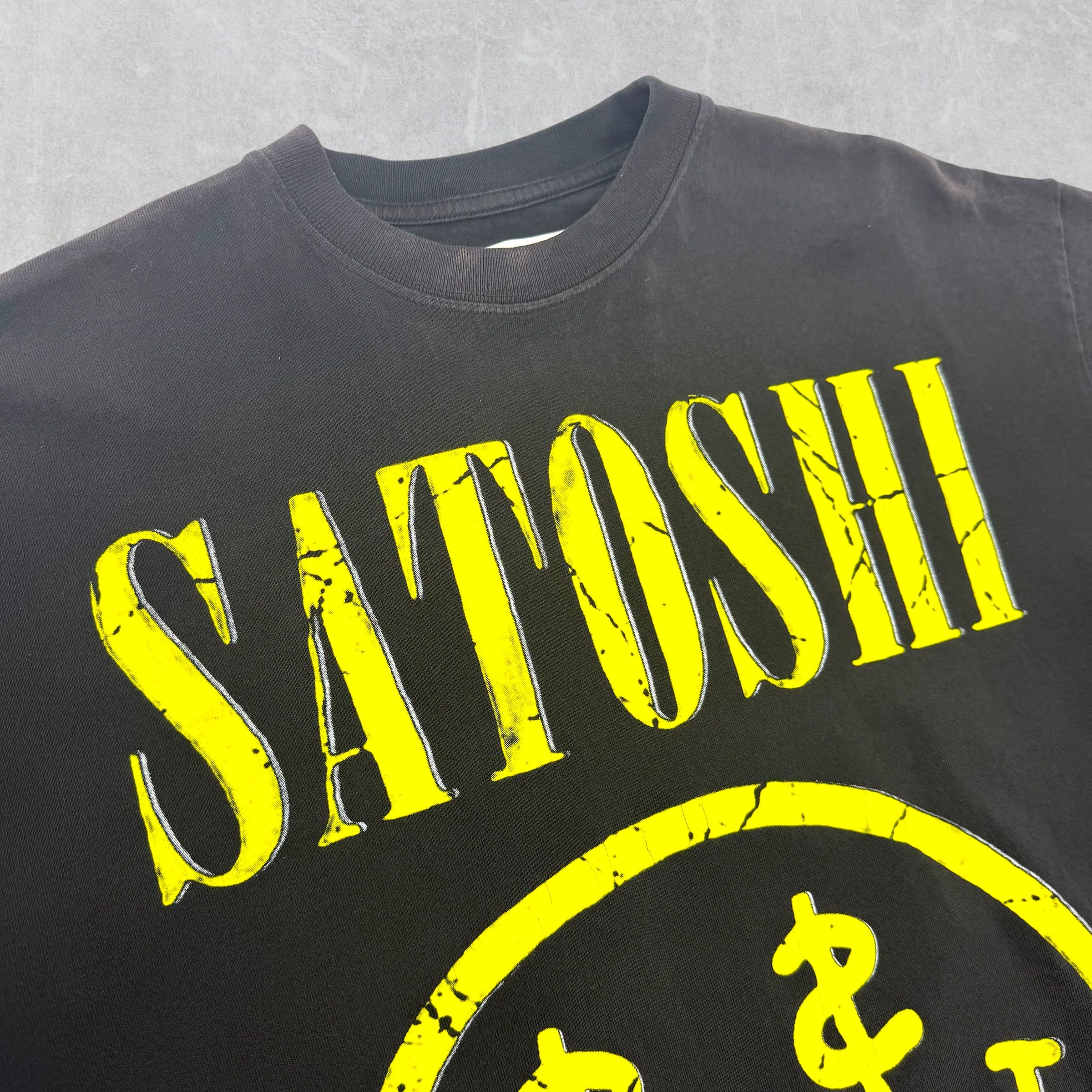 Satoshi Nakamoto Smiley Tee M