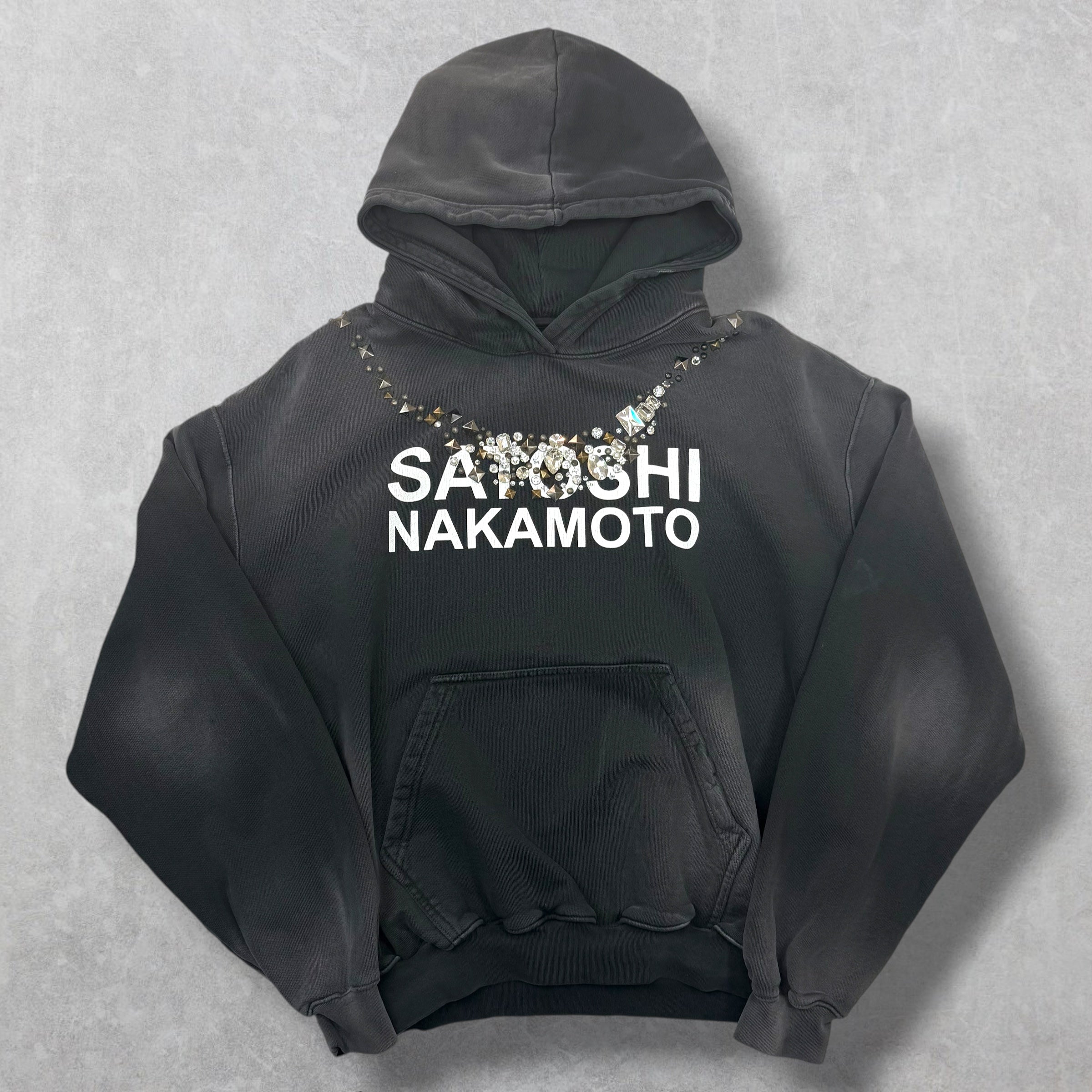 Satoshi Nakamoto Satoshi Ice Hoodie L