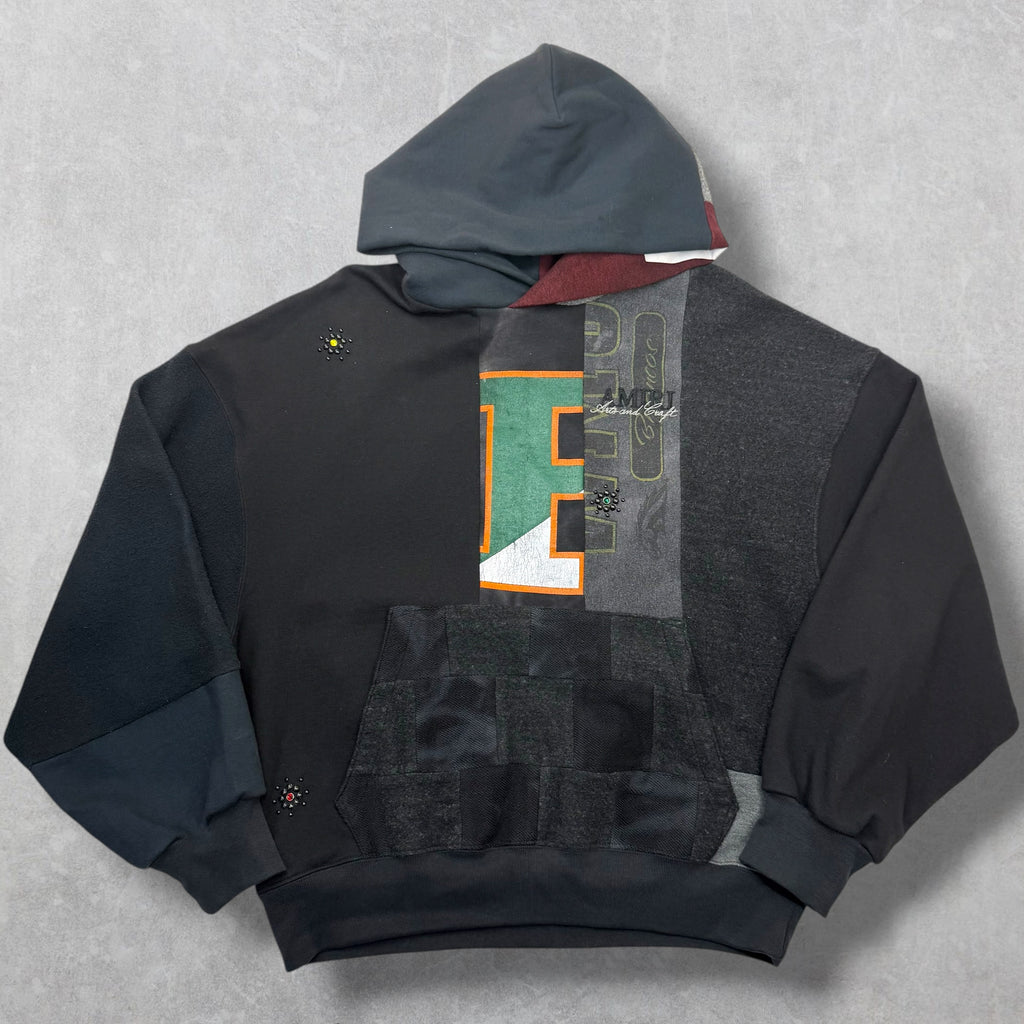 Amiri Arts & Crafts Mia Handmade Hoodie L