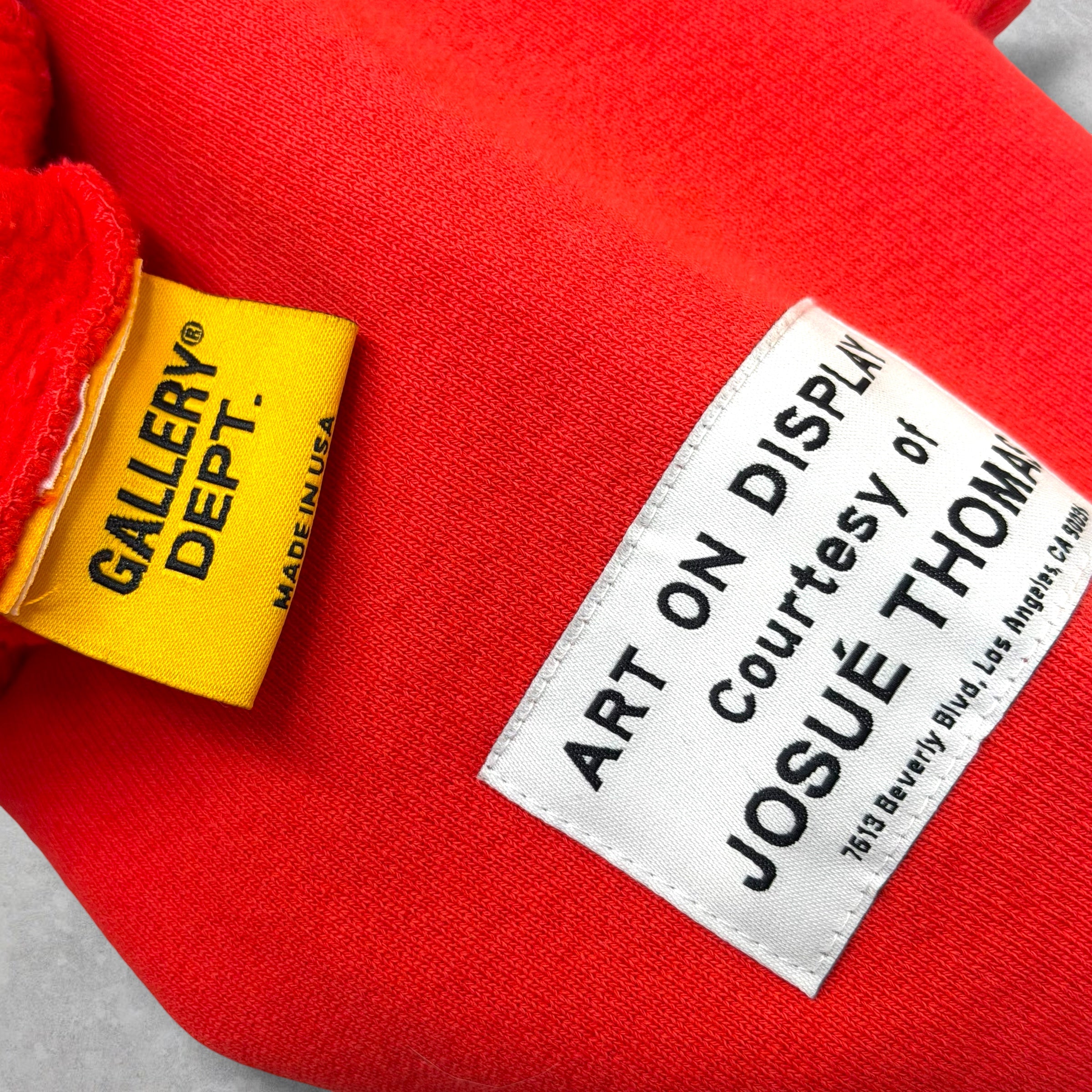 Gallery Dept. Musique Red Crewneck XL