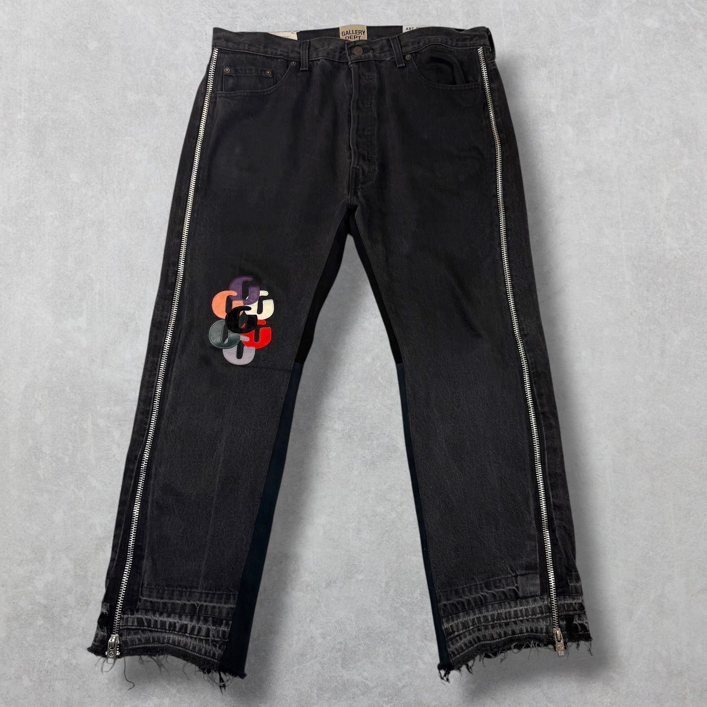 Gallery Dept. G Patch Ready LA Zipper Flare 38