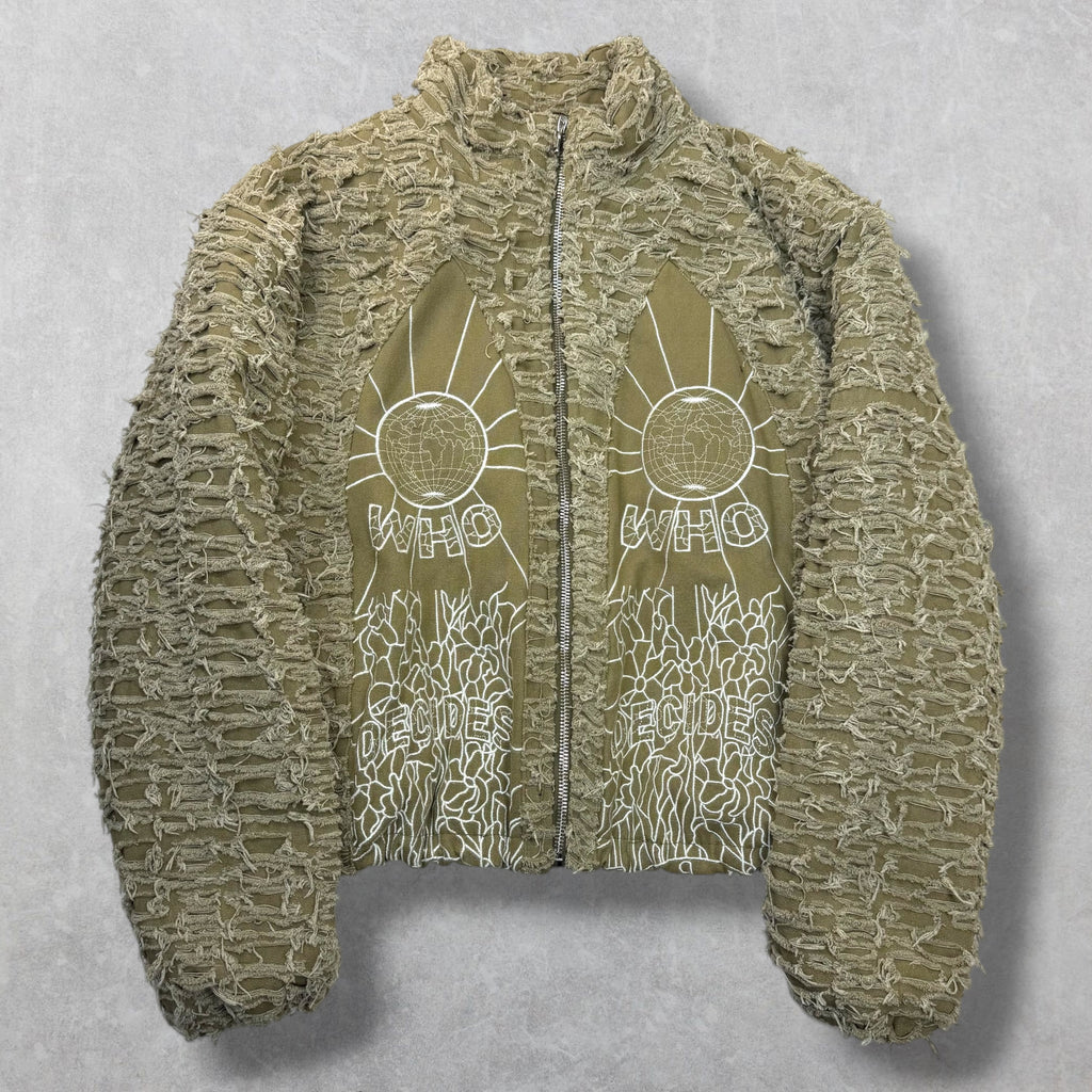 Who Decides War Khaki Husk Jacket L