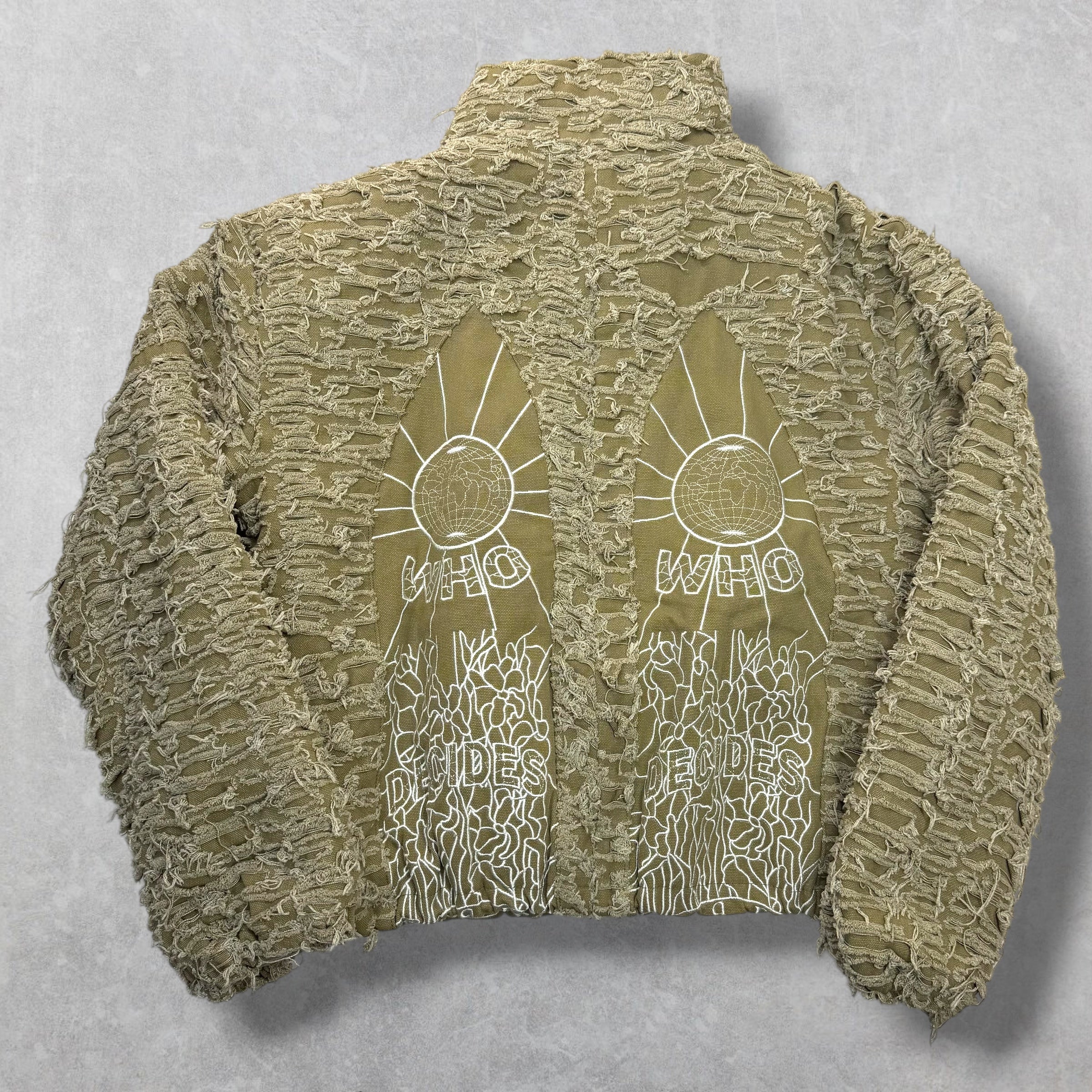 Who Decides War Khaki Husk Jacket L