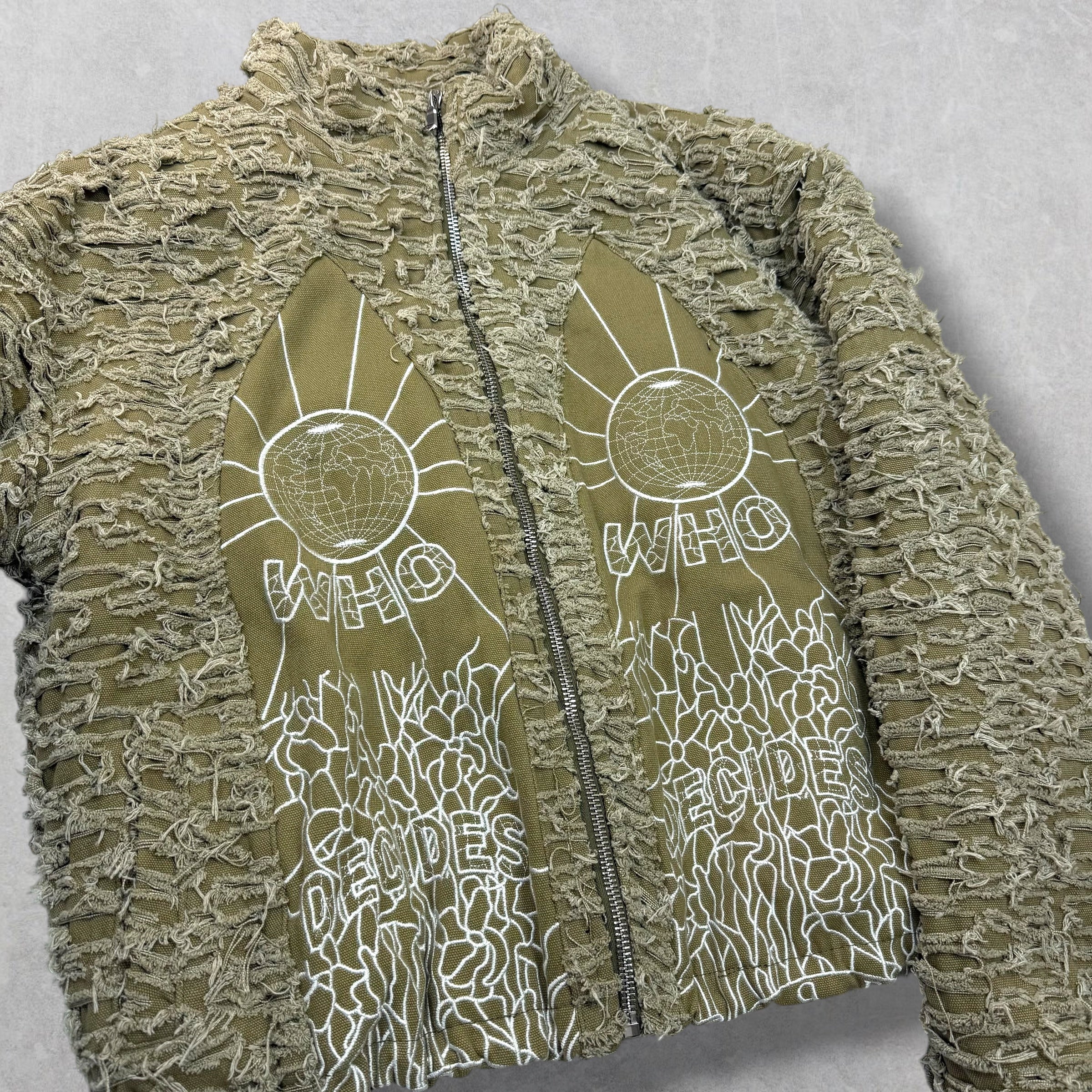 Who Decides War Khaki Husk Jacket L
