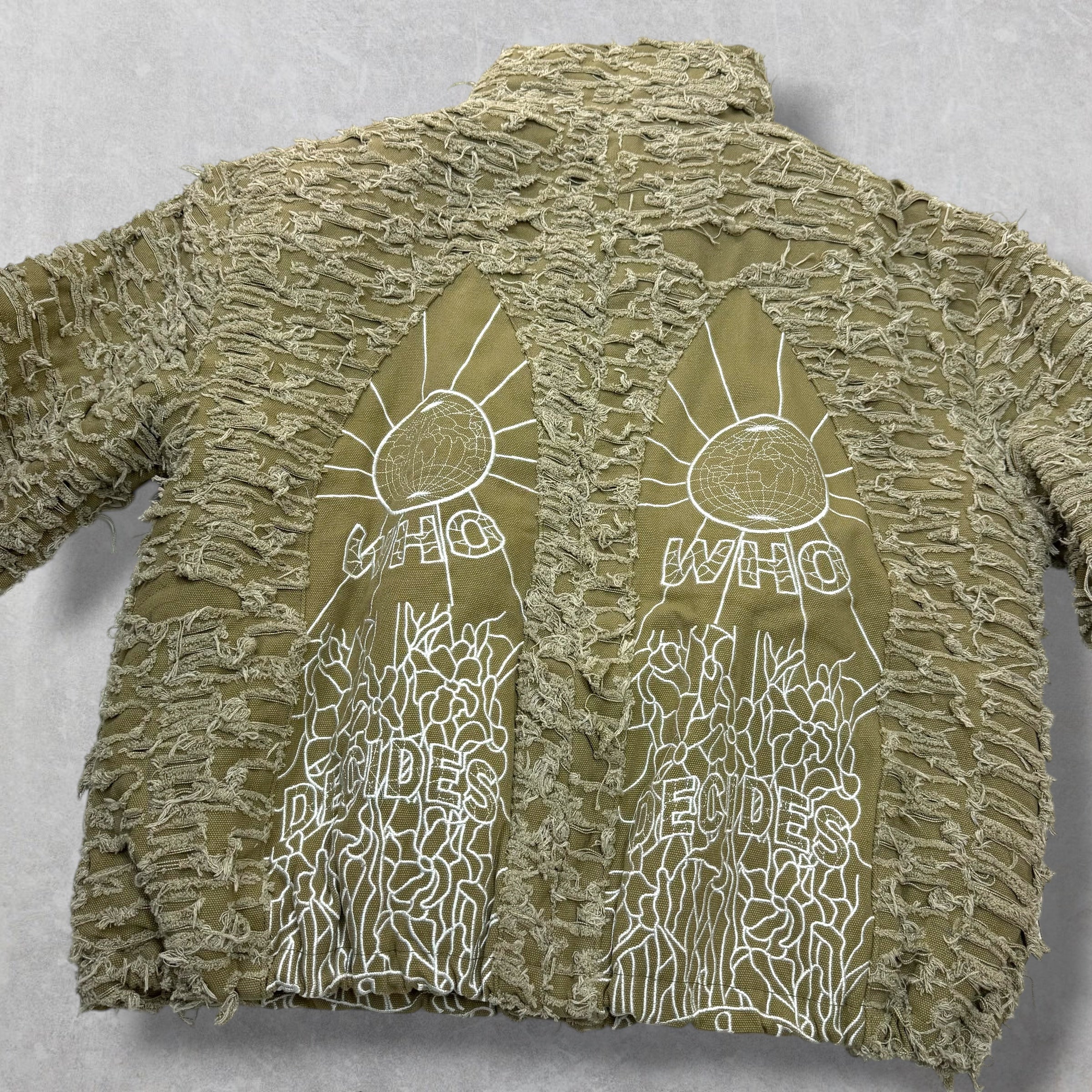 Who Decides War Khaki Husk Jacket L