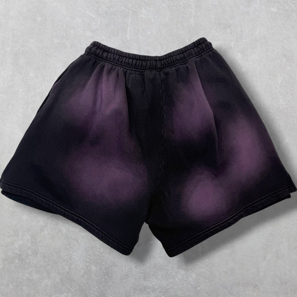 Hellstar Red Flame Sweat Shorts Black S