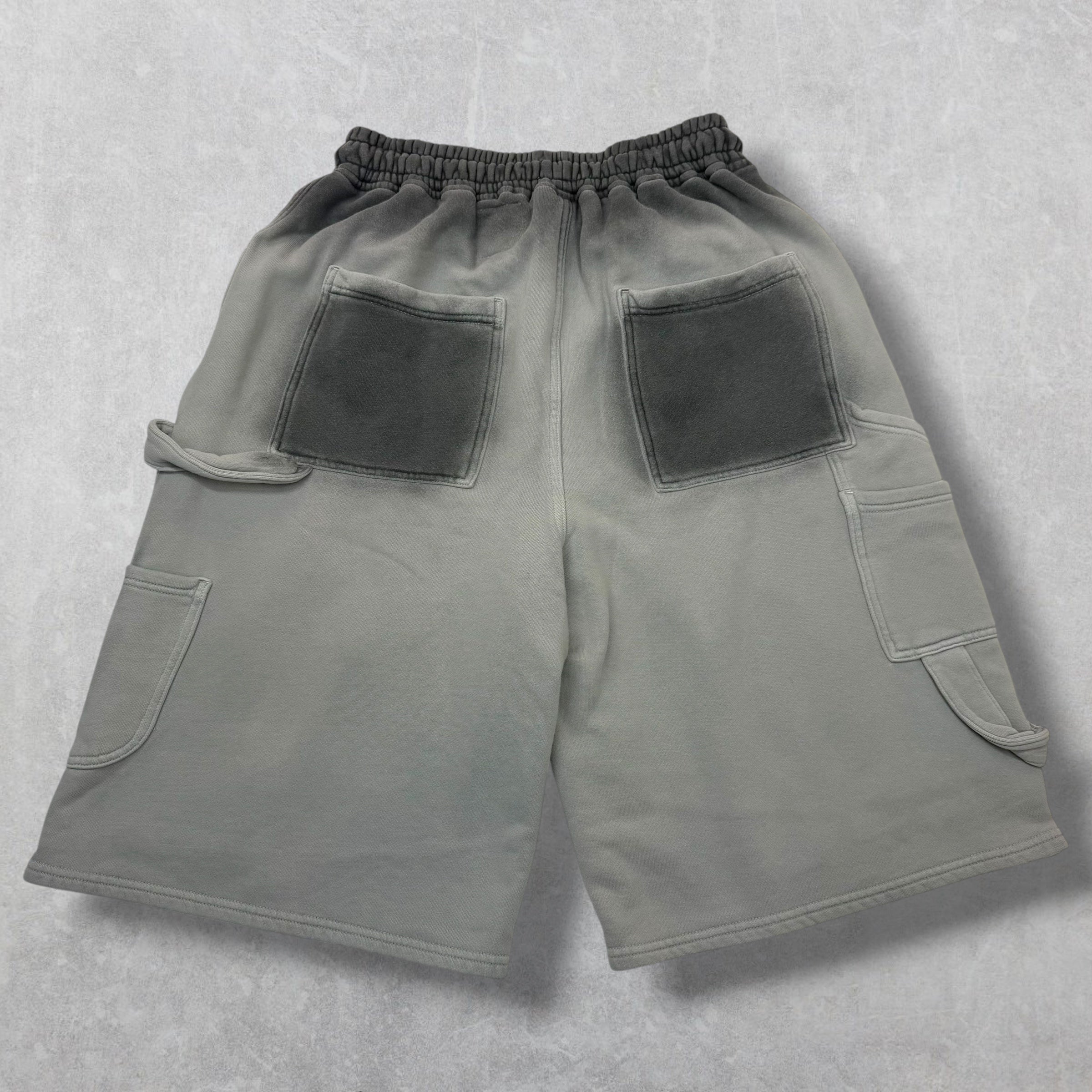 Hellstar Grey Carpenter Sweatshorts L
