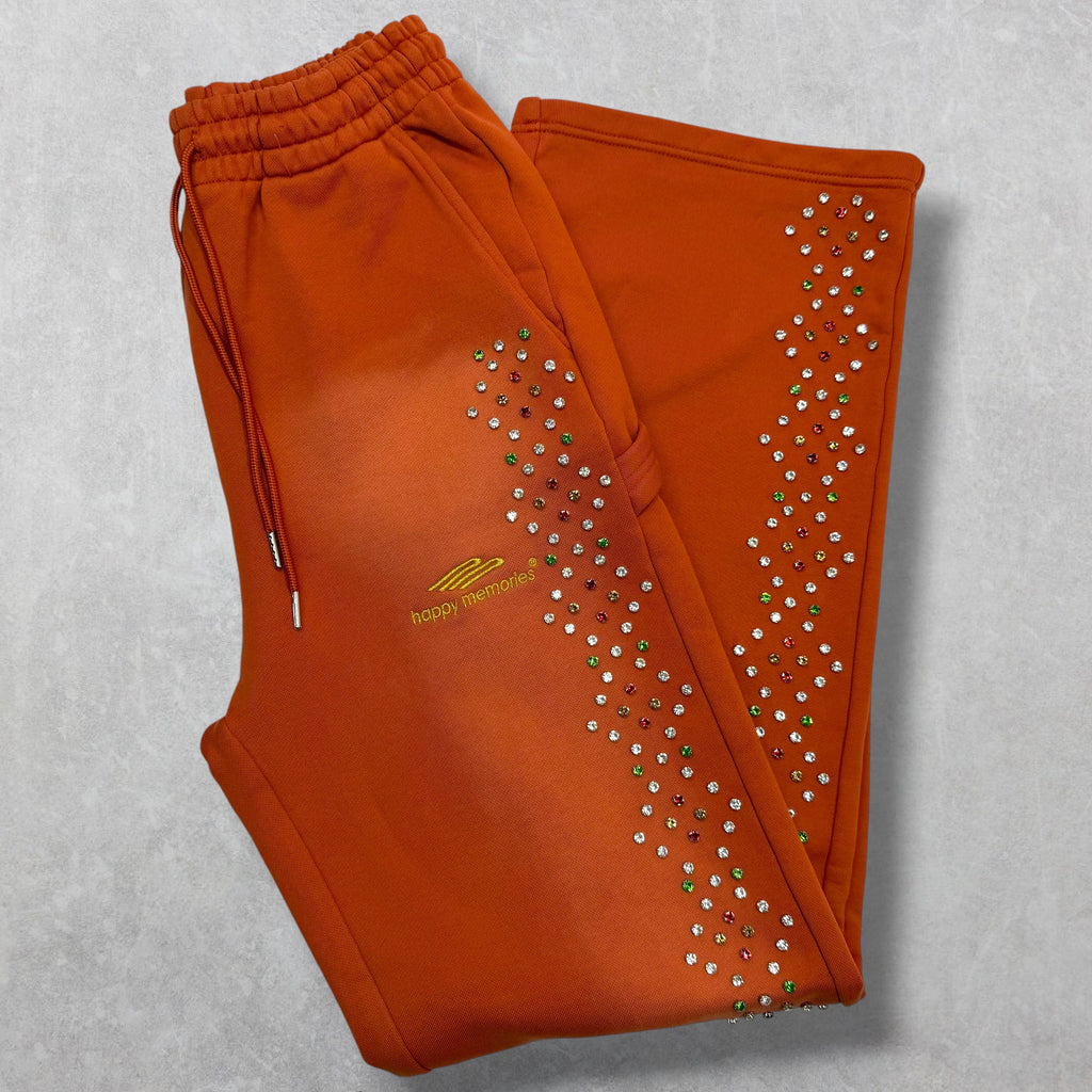 HMDD Crystal Orange Sweatpants M