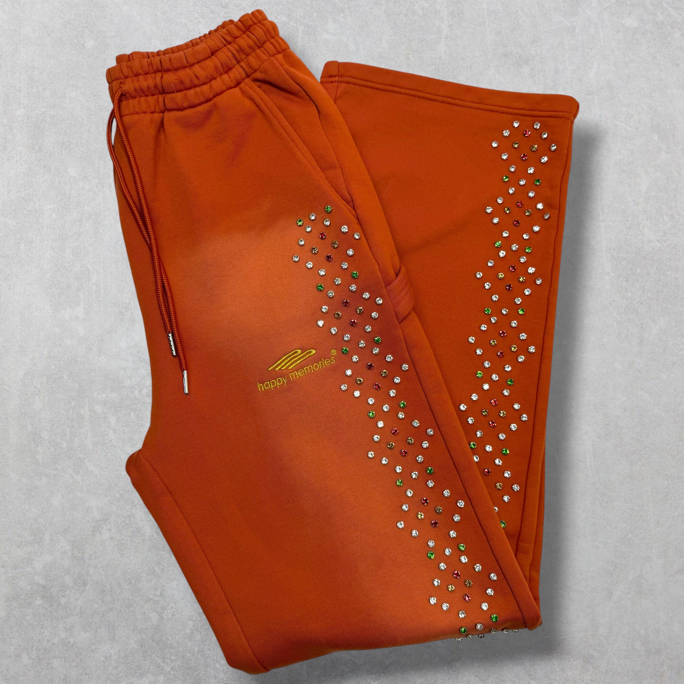 HMDD Crystal Orange Sweatpants M