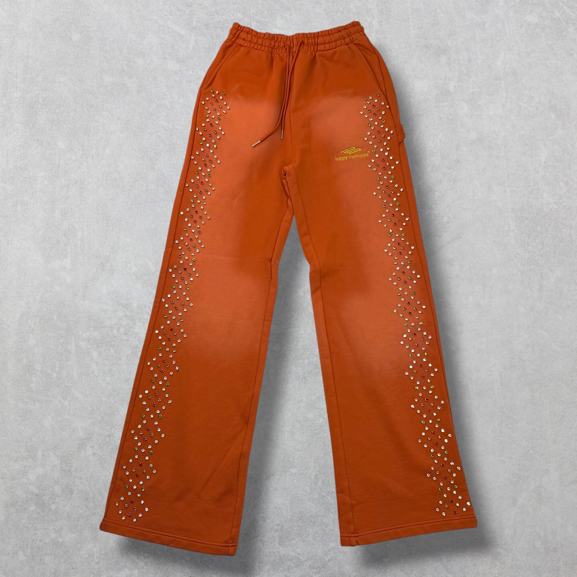 HMDD Crystal Orange Sweatpants M