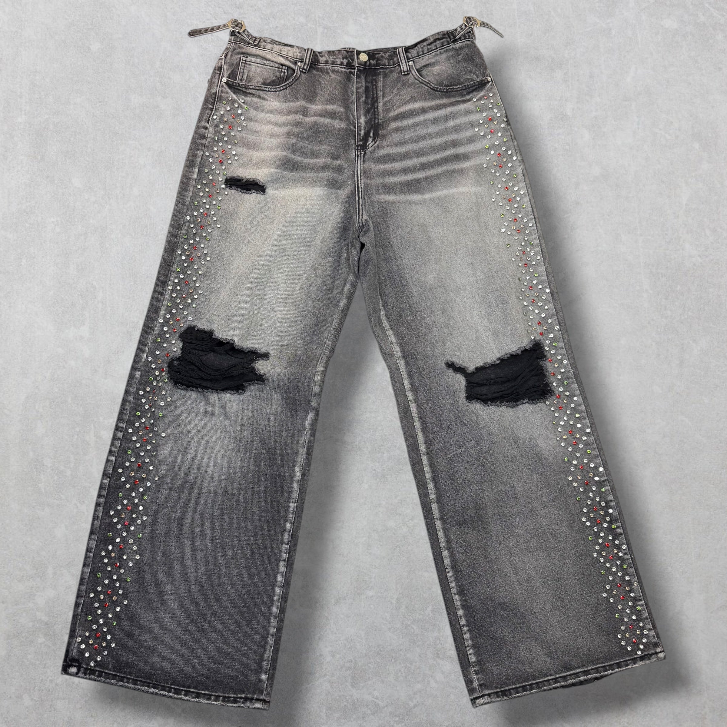 HMDD H Star Crystal Denim Black XL