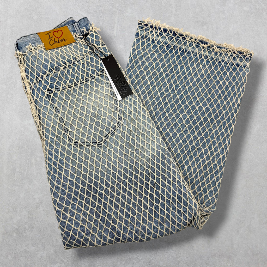 HMDD Fishnet jeans S