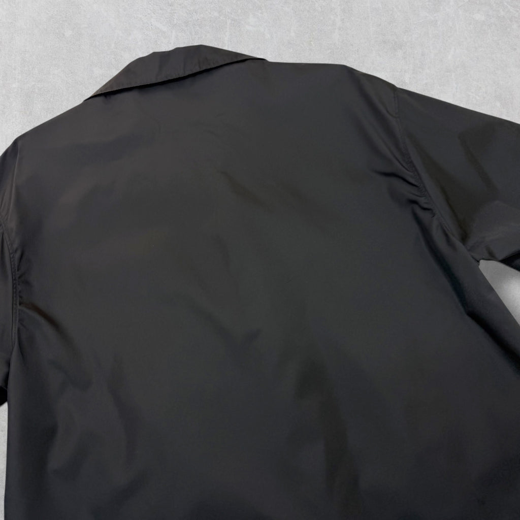 Prada Re-Nylon Short Sleeve Shirt Black M