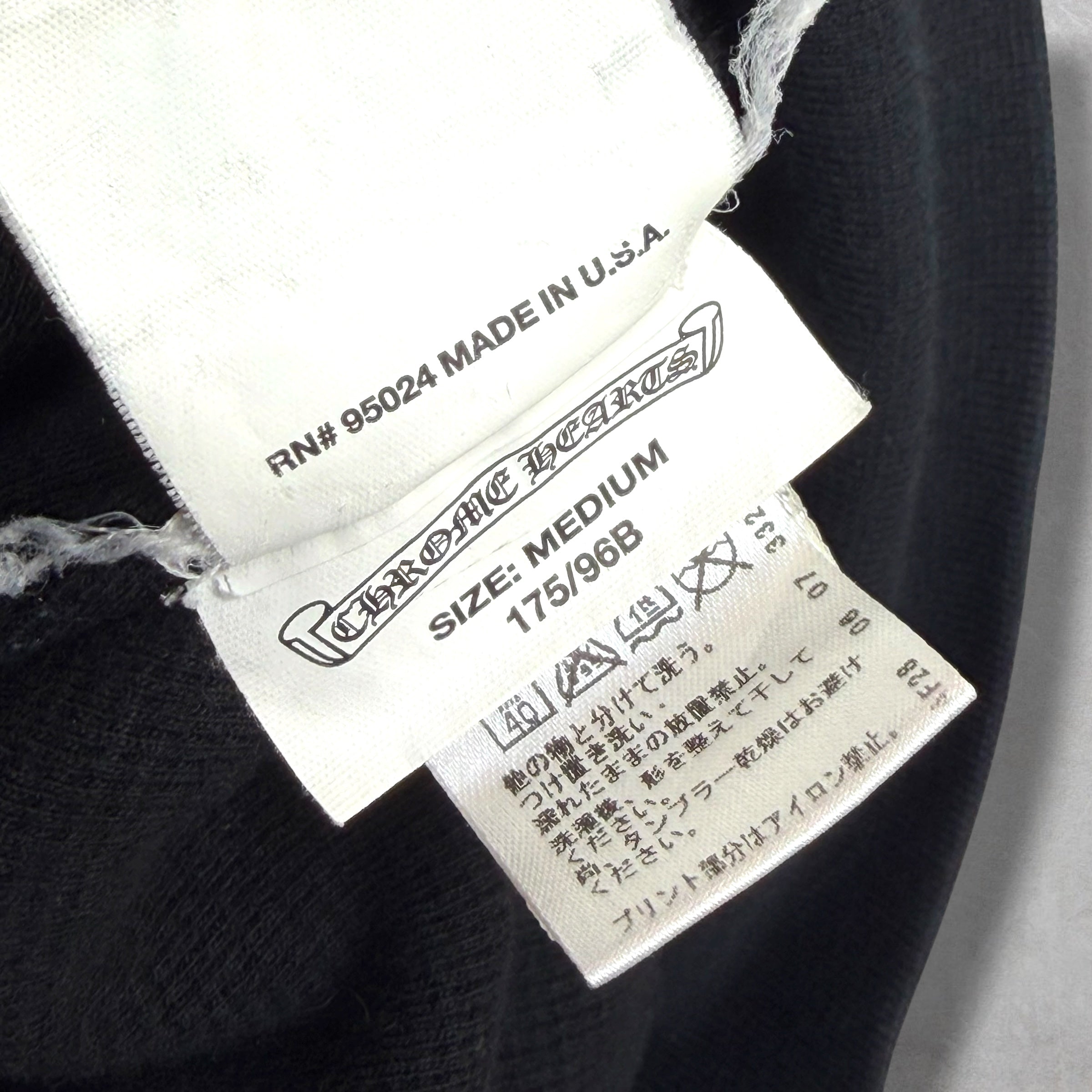Chrome Hearts Cross Plus Thermal Zip Up M