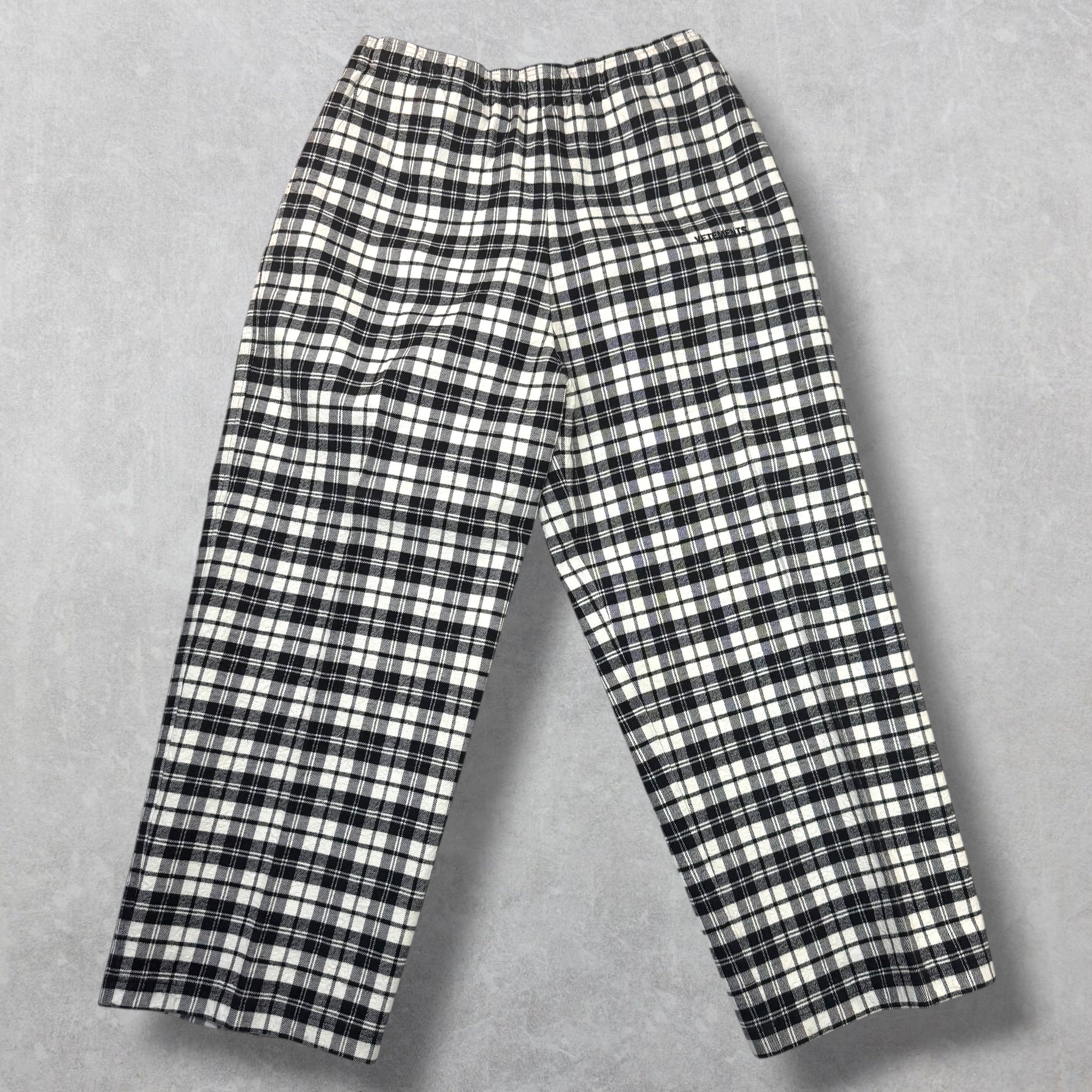 Vetements Black Metalized Wrinkled Pyjama L