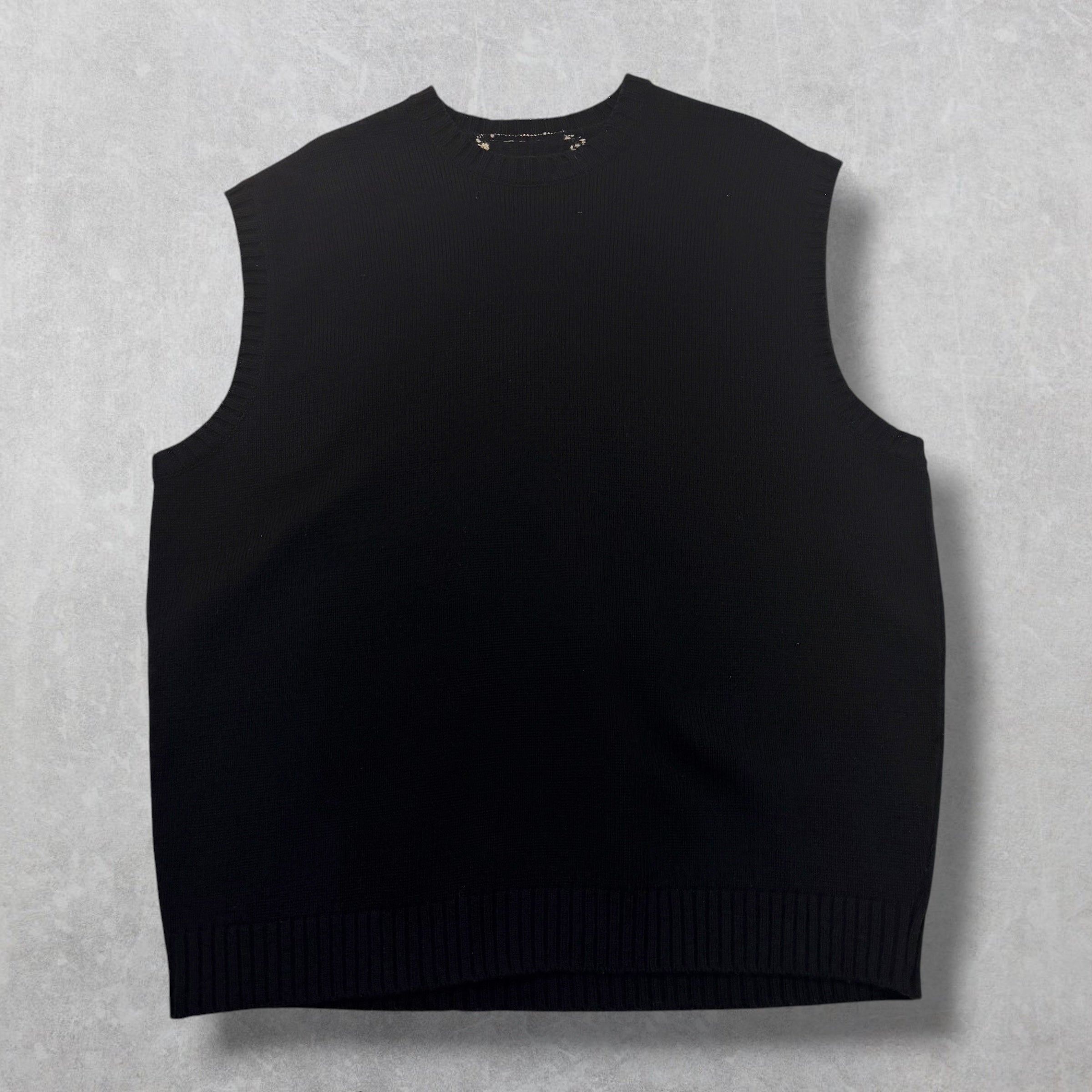 Kapital 5G Wool Bone Black Vest 5 (XXL)