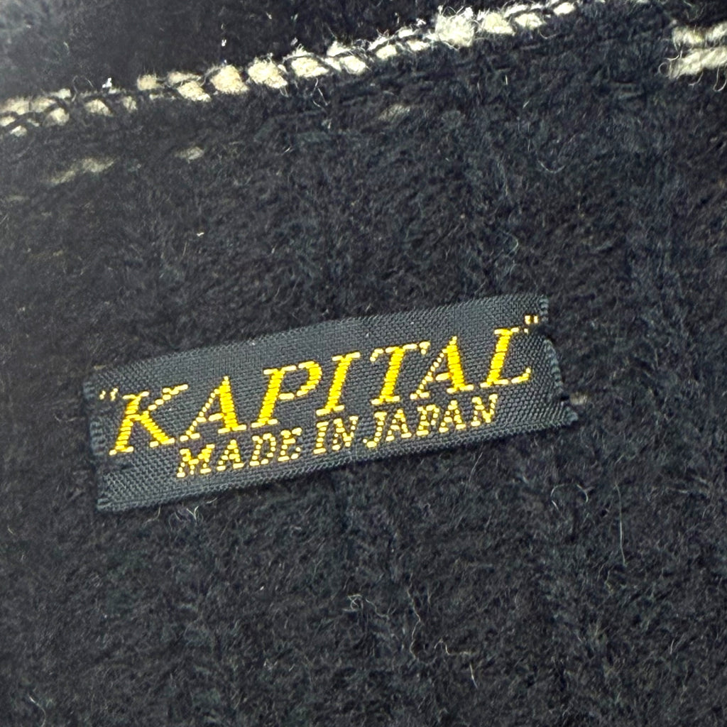 Kapital 5G Wool Bone Black Vest 5 (XXL)
