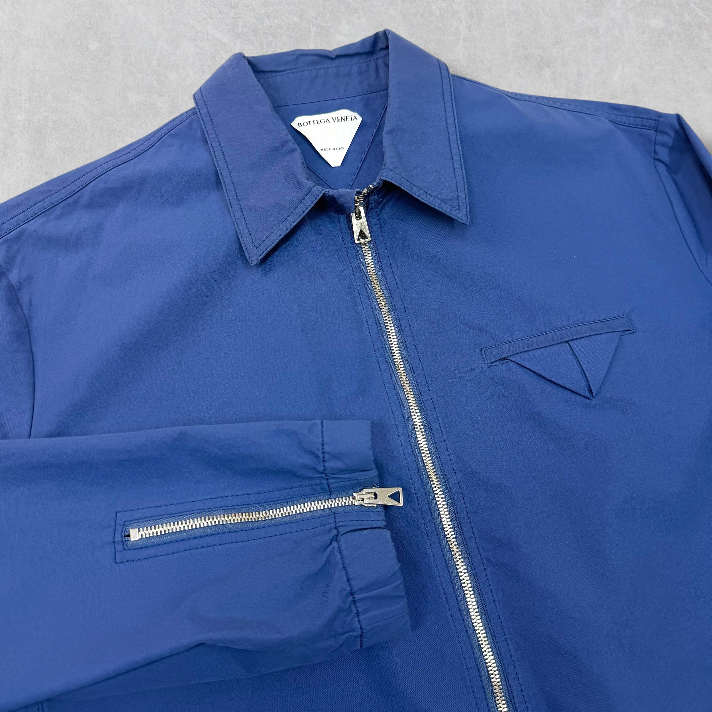 Bottega Veneta Compact Navy Jacket L