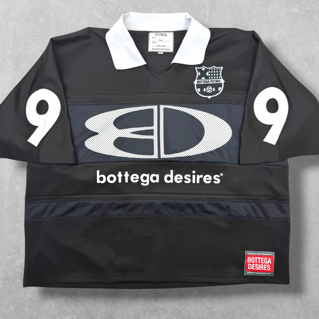 Bottega Desires Black Futbol Jersey L