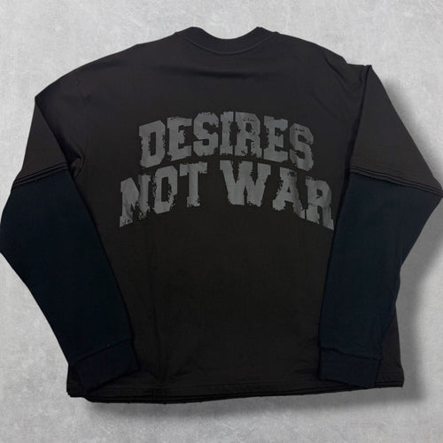 Bottega Desires War Double Layer Thermal L/S Black XXXL