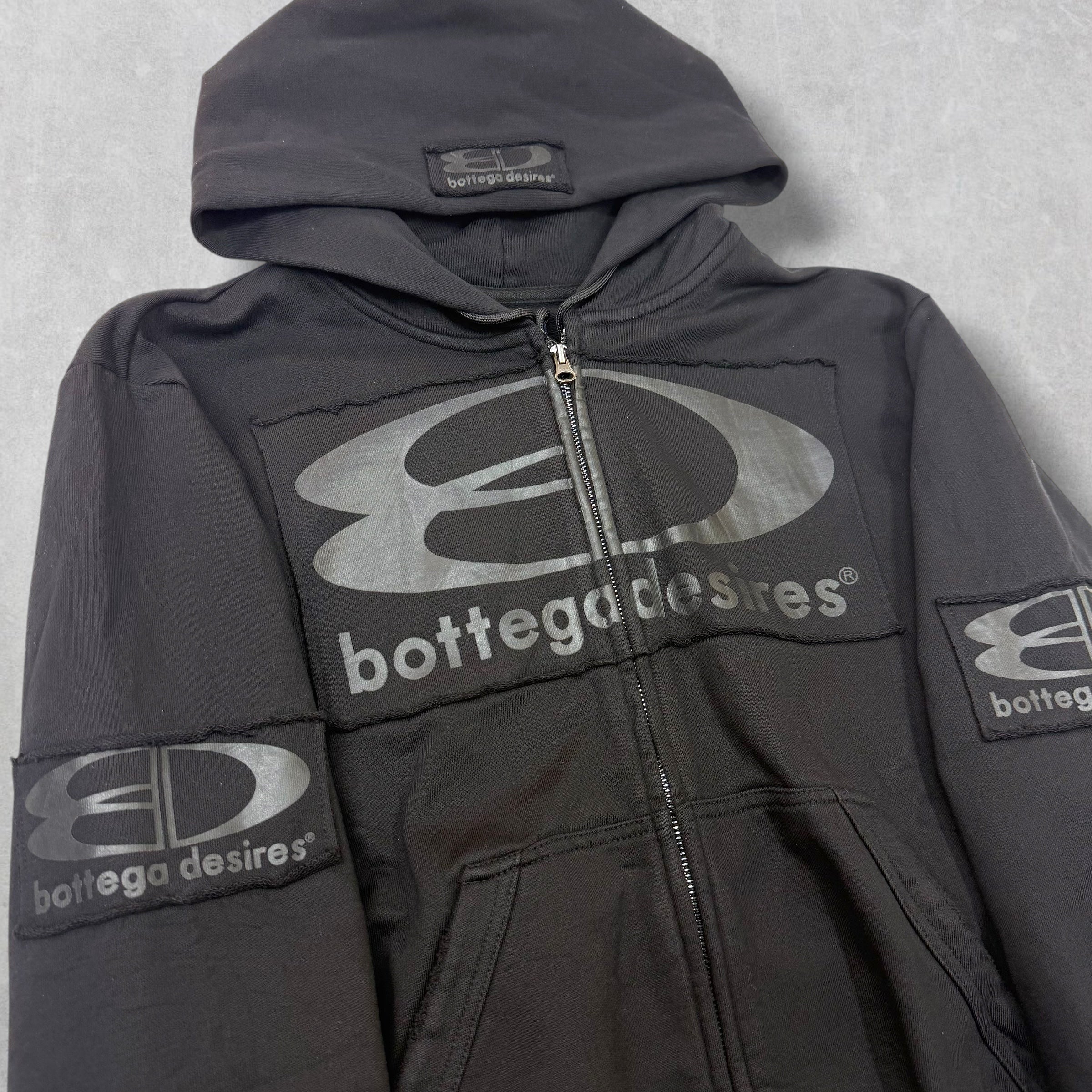Bottega Desires Black Tech Jacket XXL