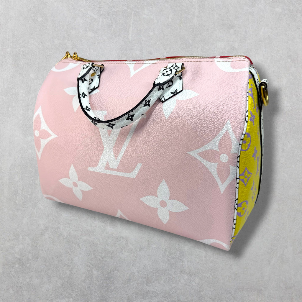 Louis Vuitton Limited Edition Monogram Giant Speedy Bandoulière 30