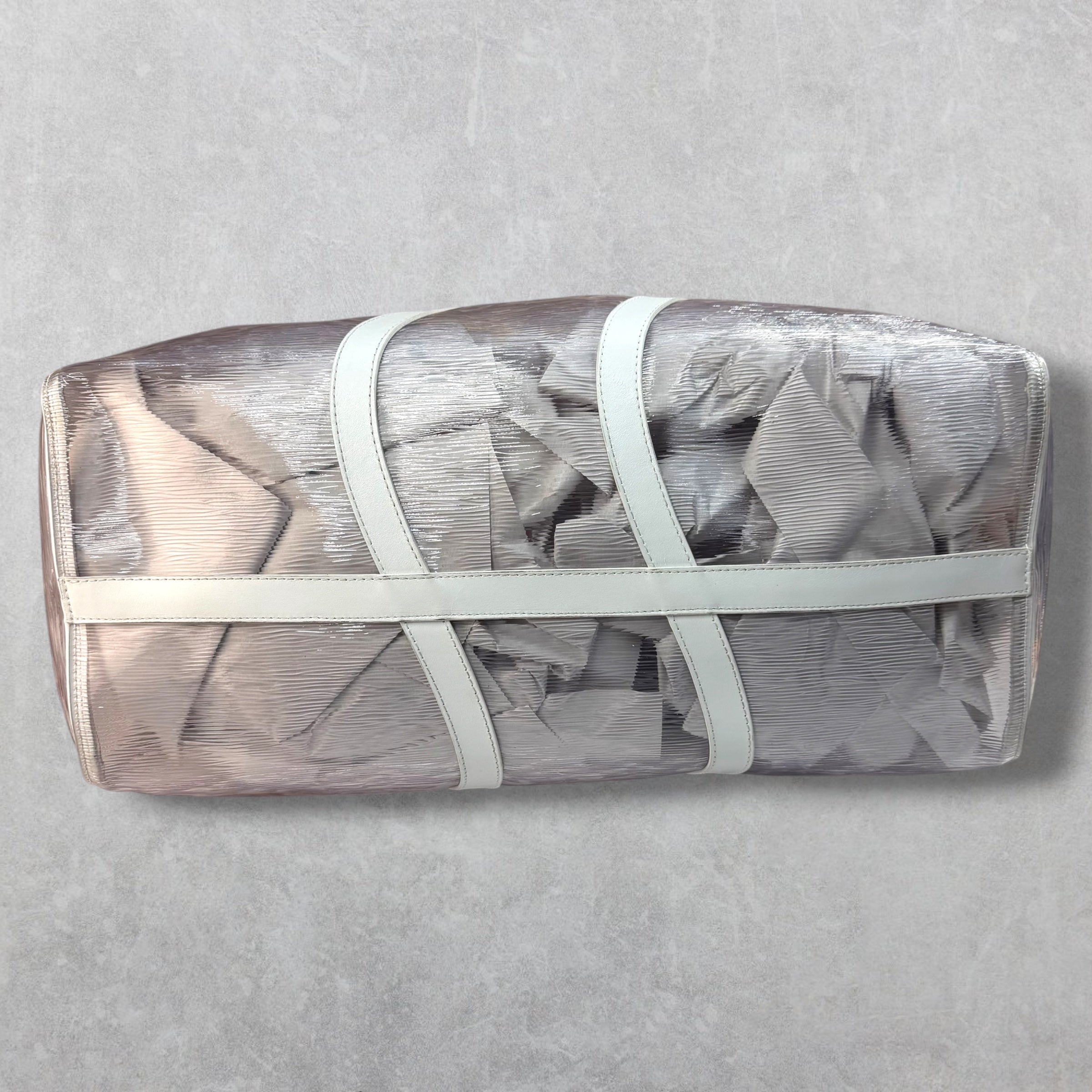 Louis Vuitton Wavy Keepall Bandoulière 50 Duffle Bag