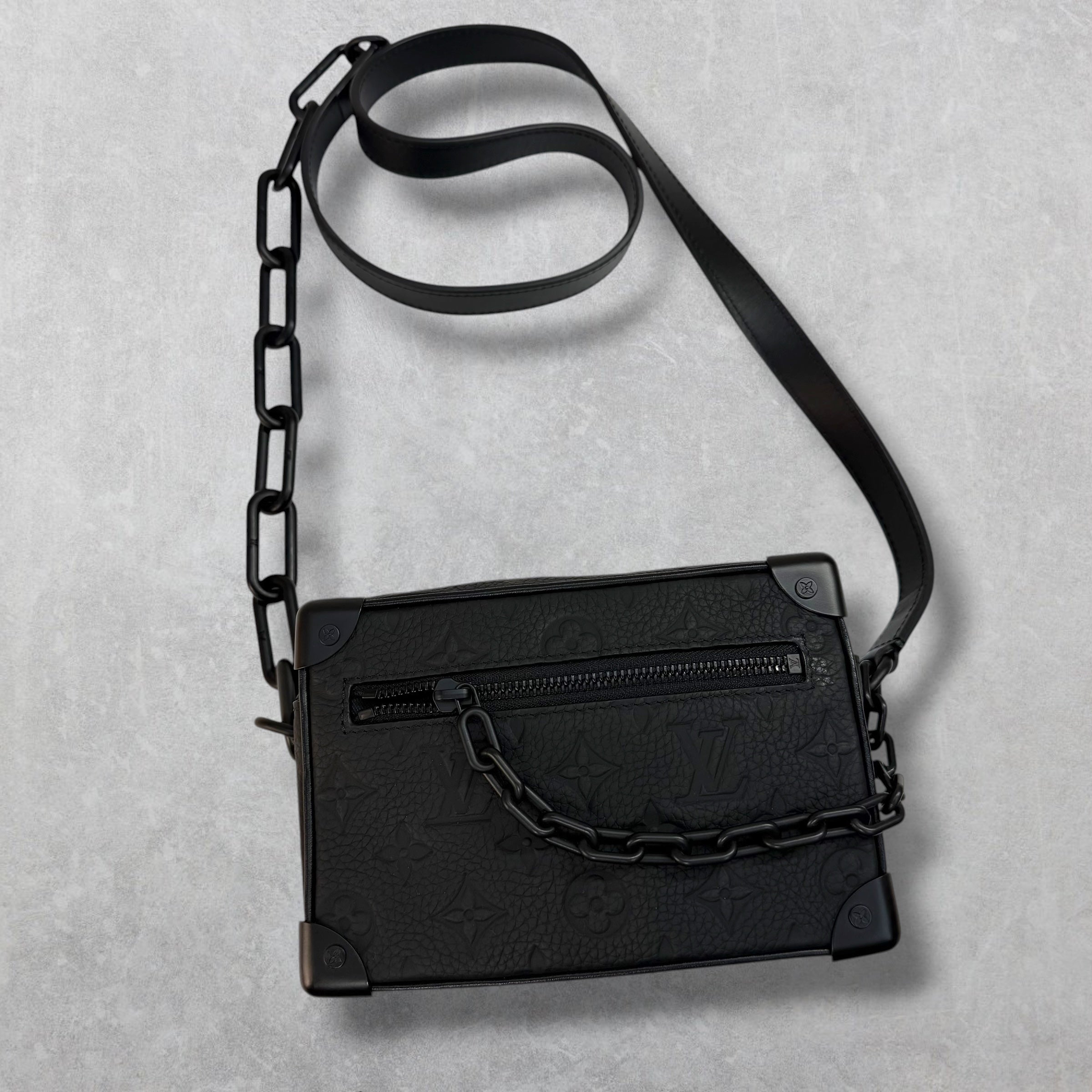 Louis Vuitton Mini Soft Monogram Trunk Black