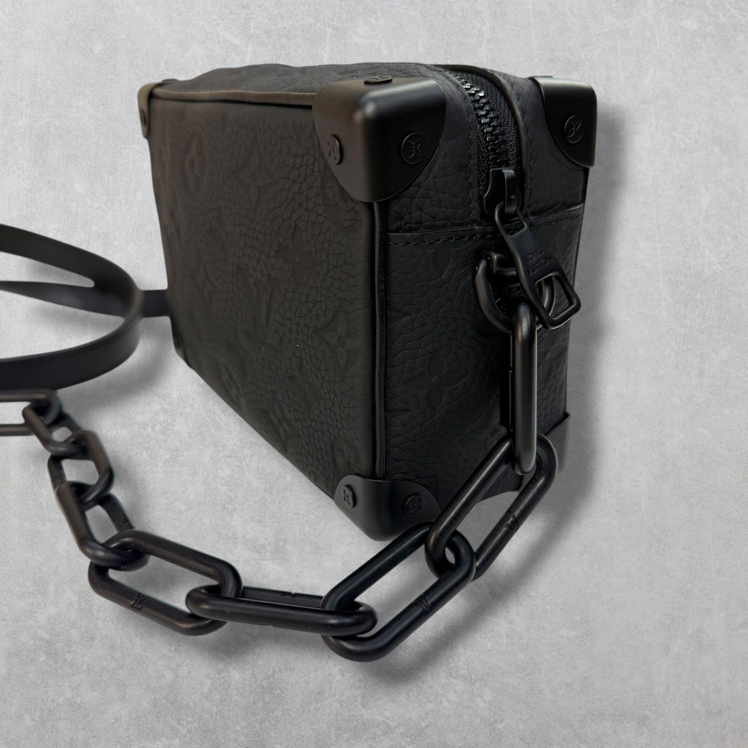 Louis Vuitton Mini Soft Monogram Trunk Black