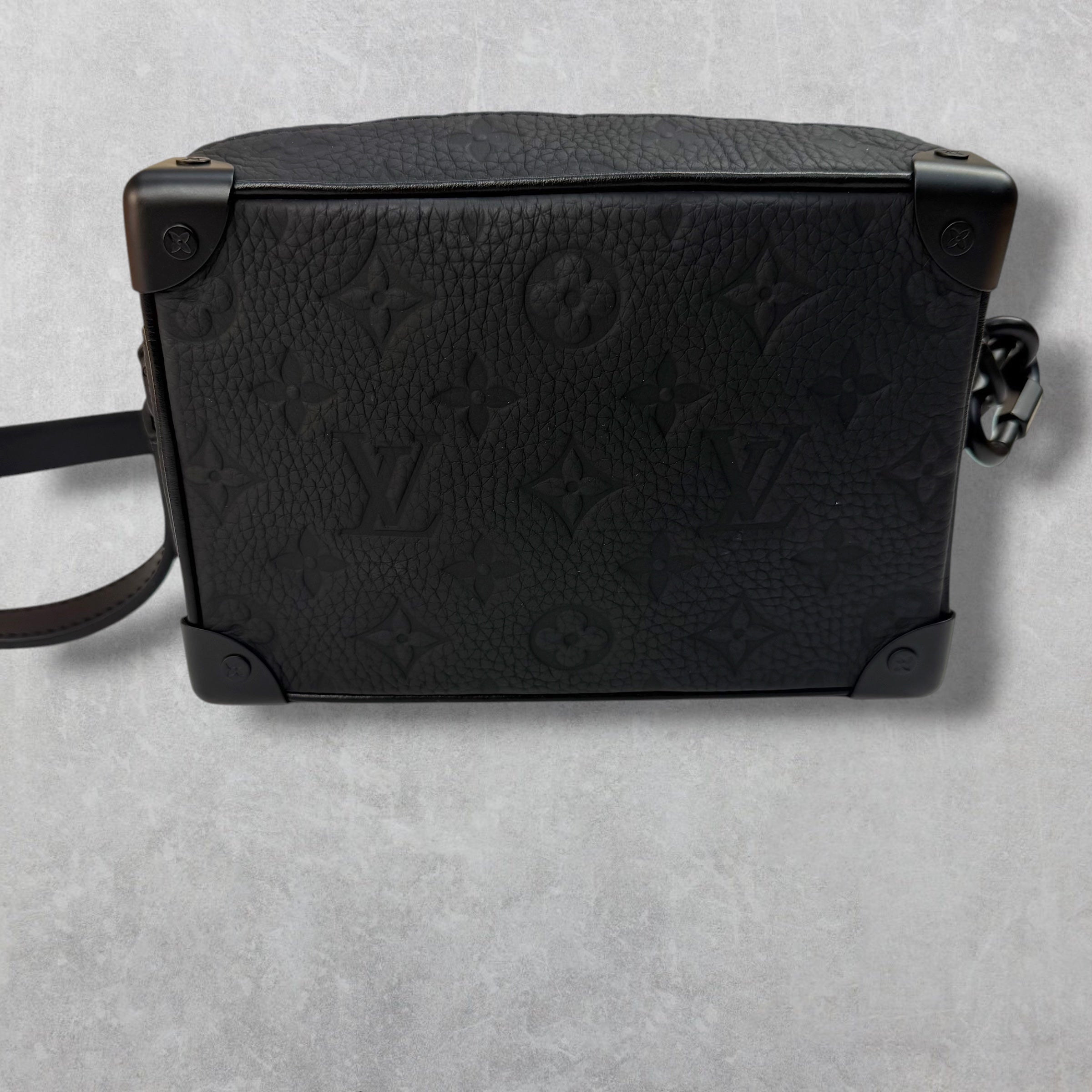 Louis Vuitton Mini Soft Monogram Trunk Black