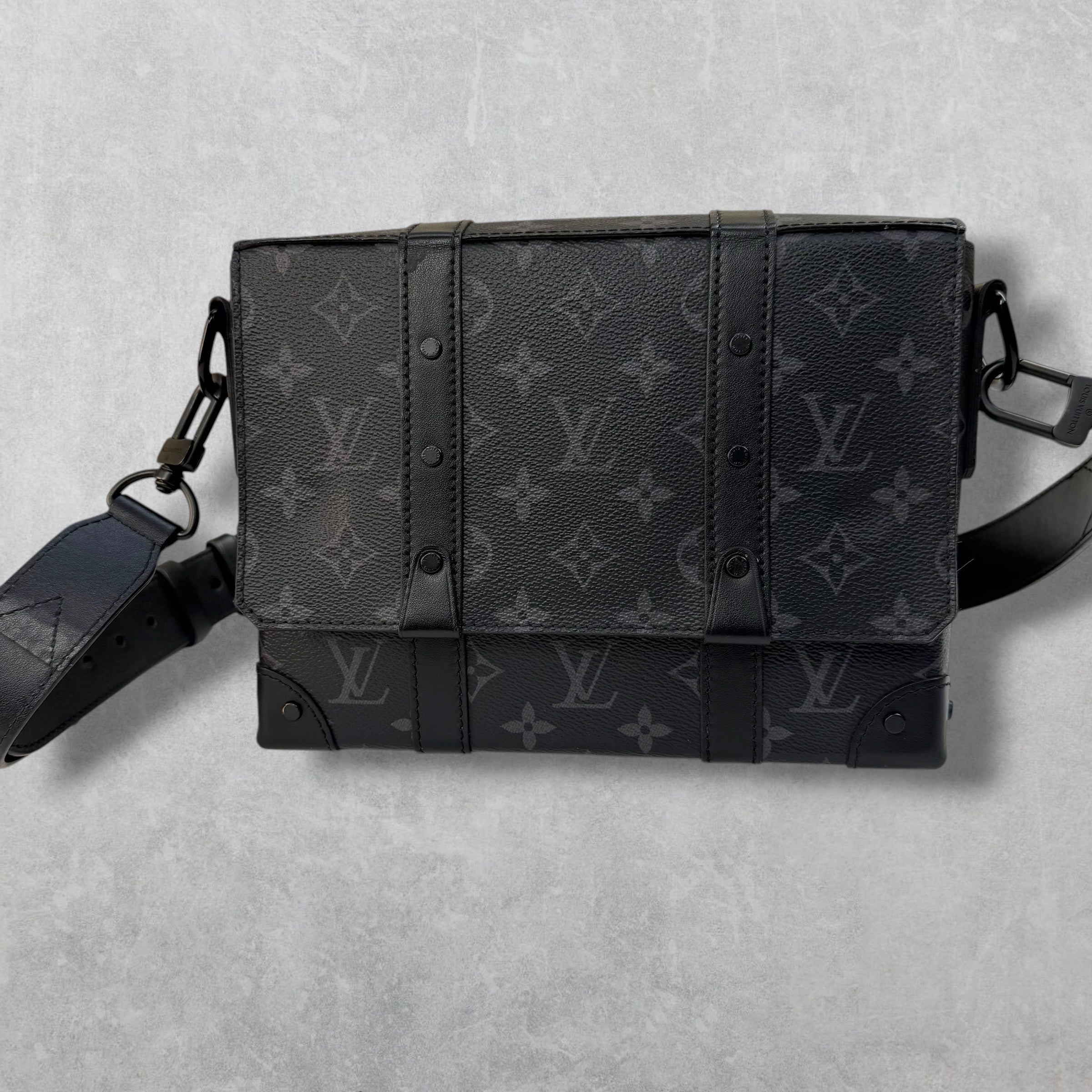 Louis Vuitton Monogram Eclipse Trunk Messenger