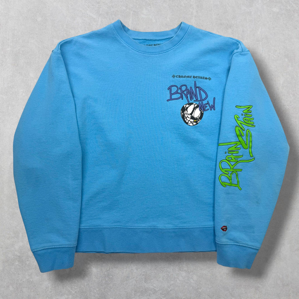 Chrome Hearts Matty Boy 'Brain New' Crewneck M