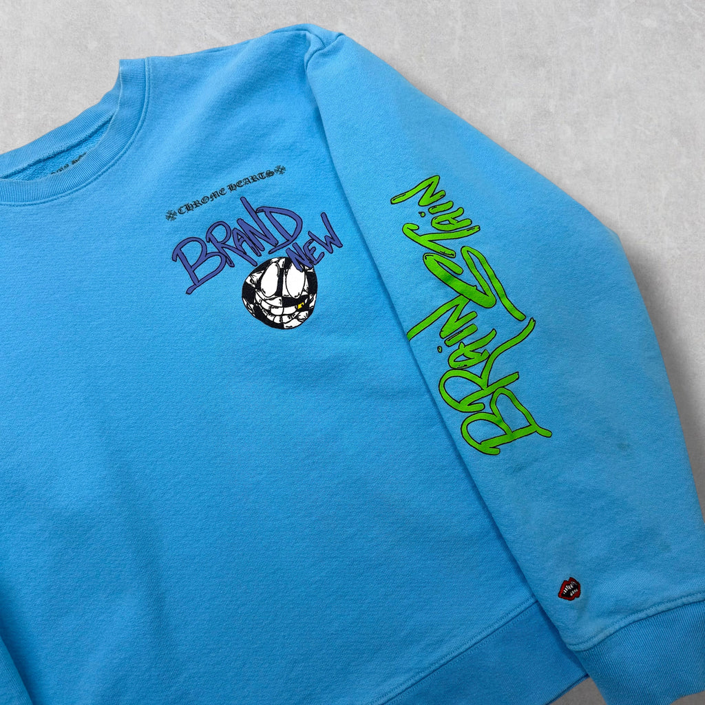 Chrome Hearts Matty Boy 'Brain New' Crewneck M