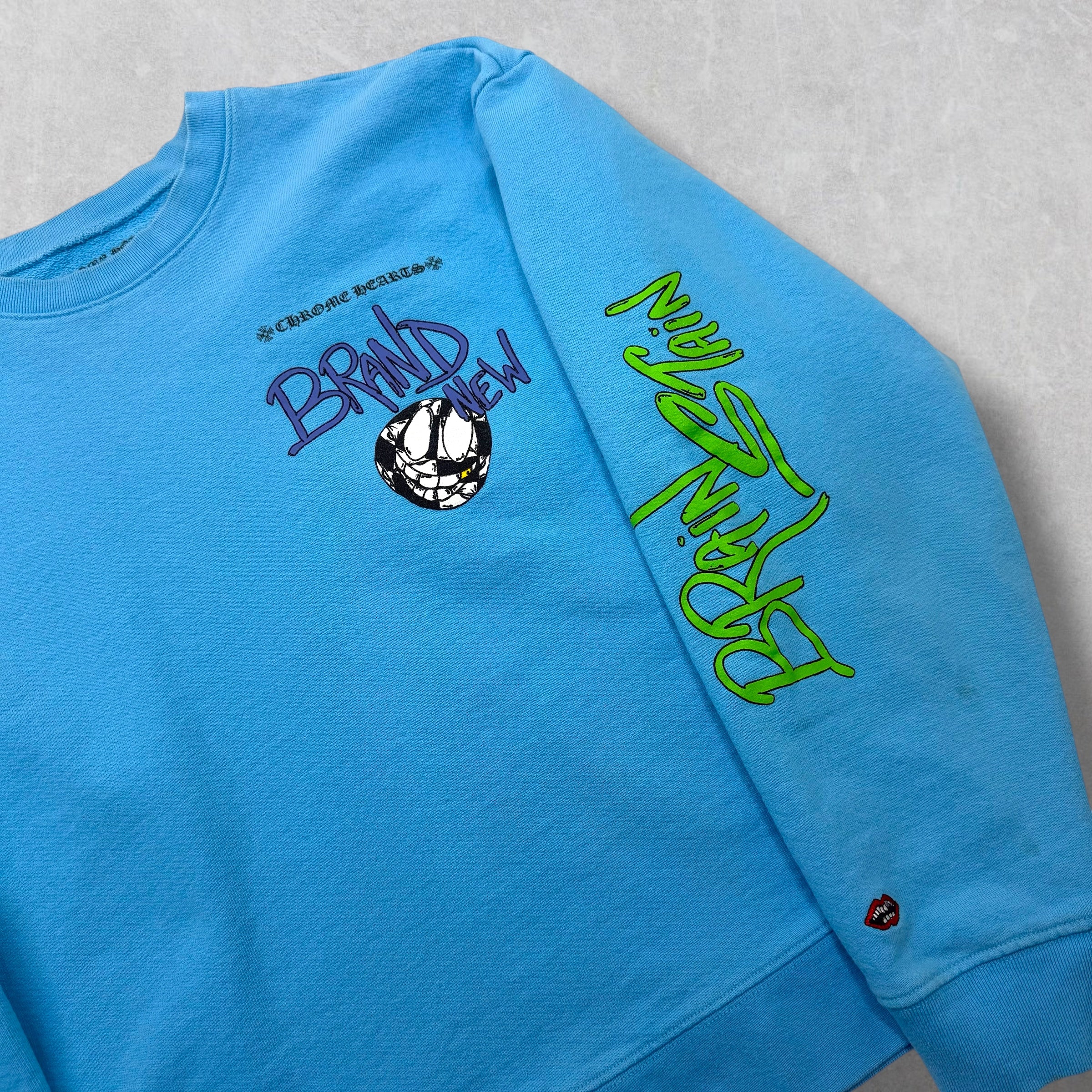 Chrome Hearts Matty Boy 'Brain New' Crewneck M