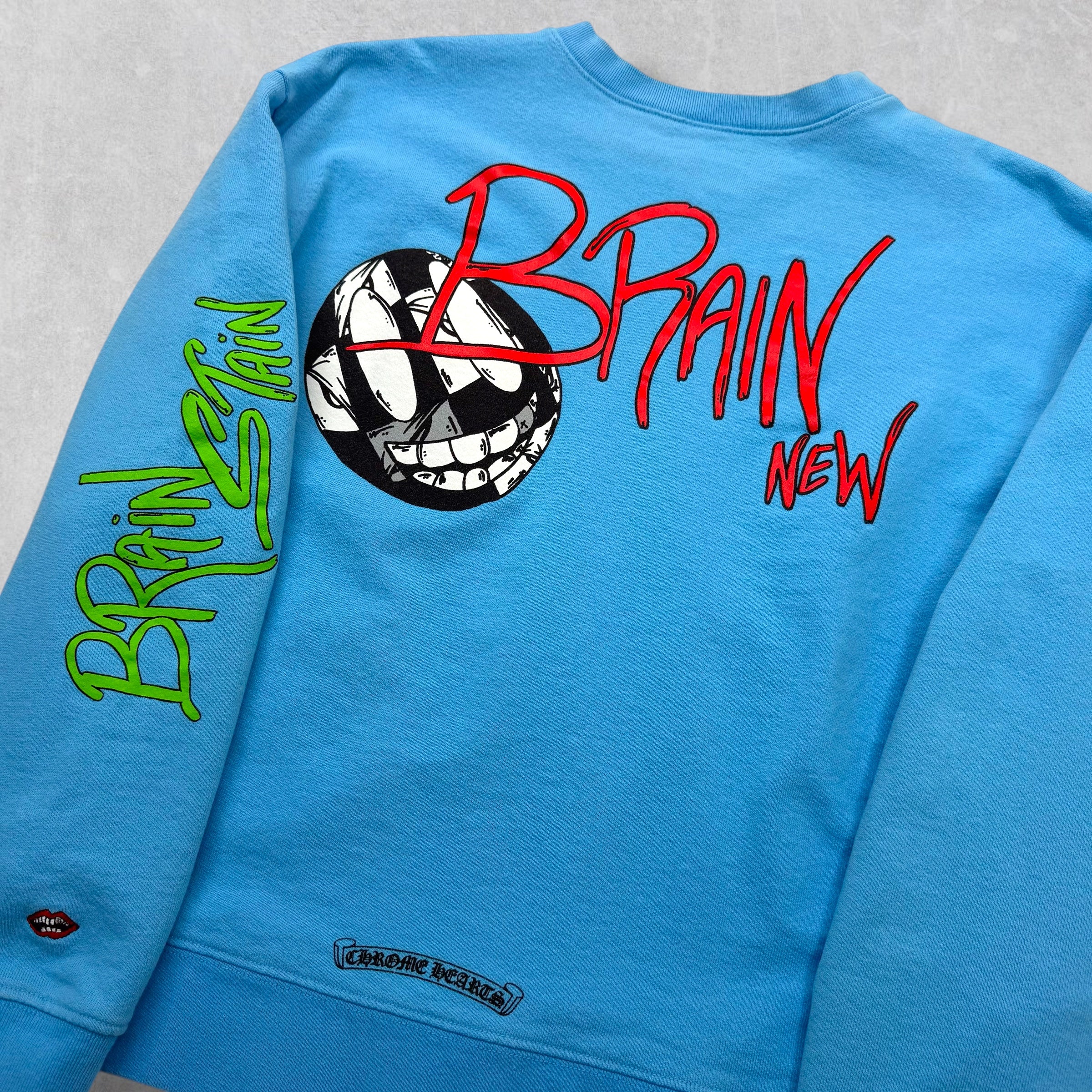 Chrome Hearts Matty Boy 'Brain New' Crewneck M