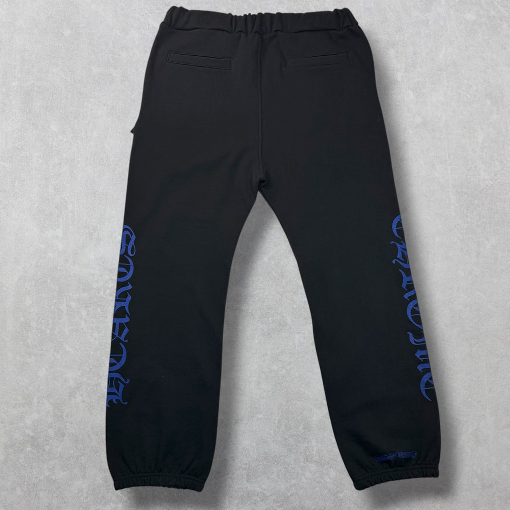 Chrome Hearts Blue Horseshoe Sweatpants XXL