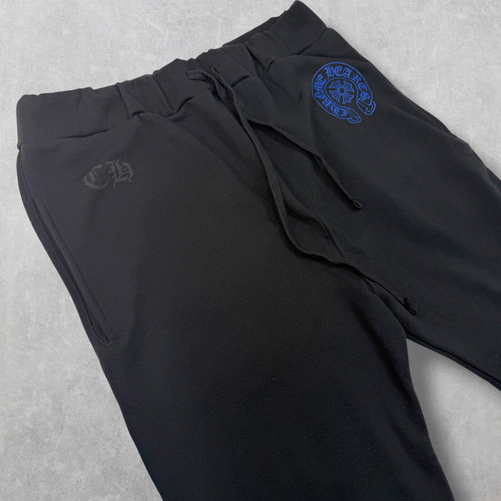 Chrome Hearts Blue Horseshoe Sweatpants XXL