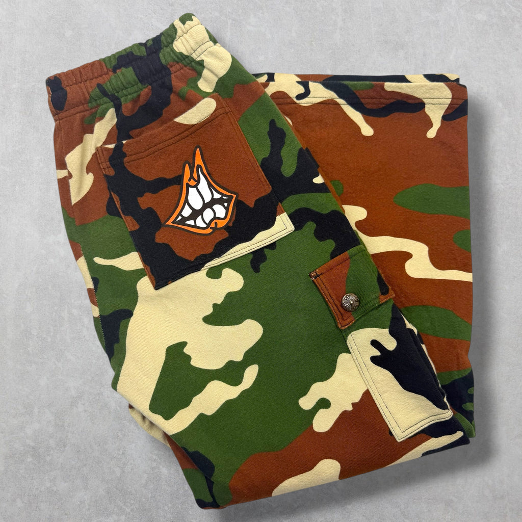 Chrome Hearts Matty Boy Camo Cargo Sweats M