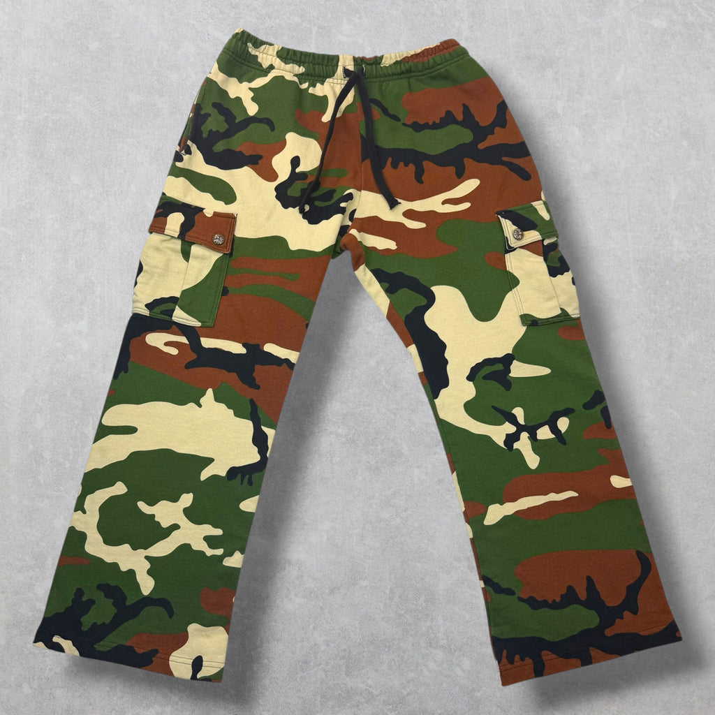 Chrome Hearts Matty Boy Camo Cargo Sweats M