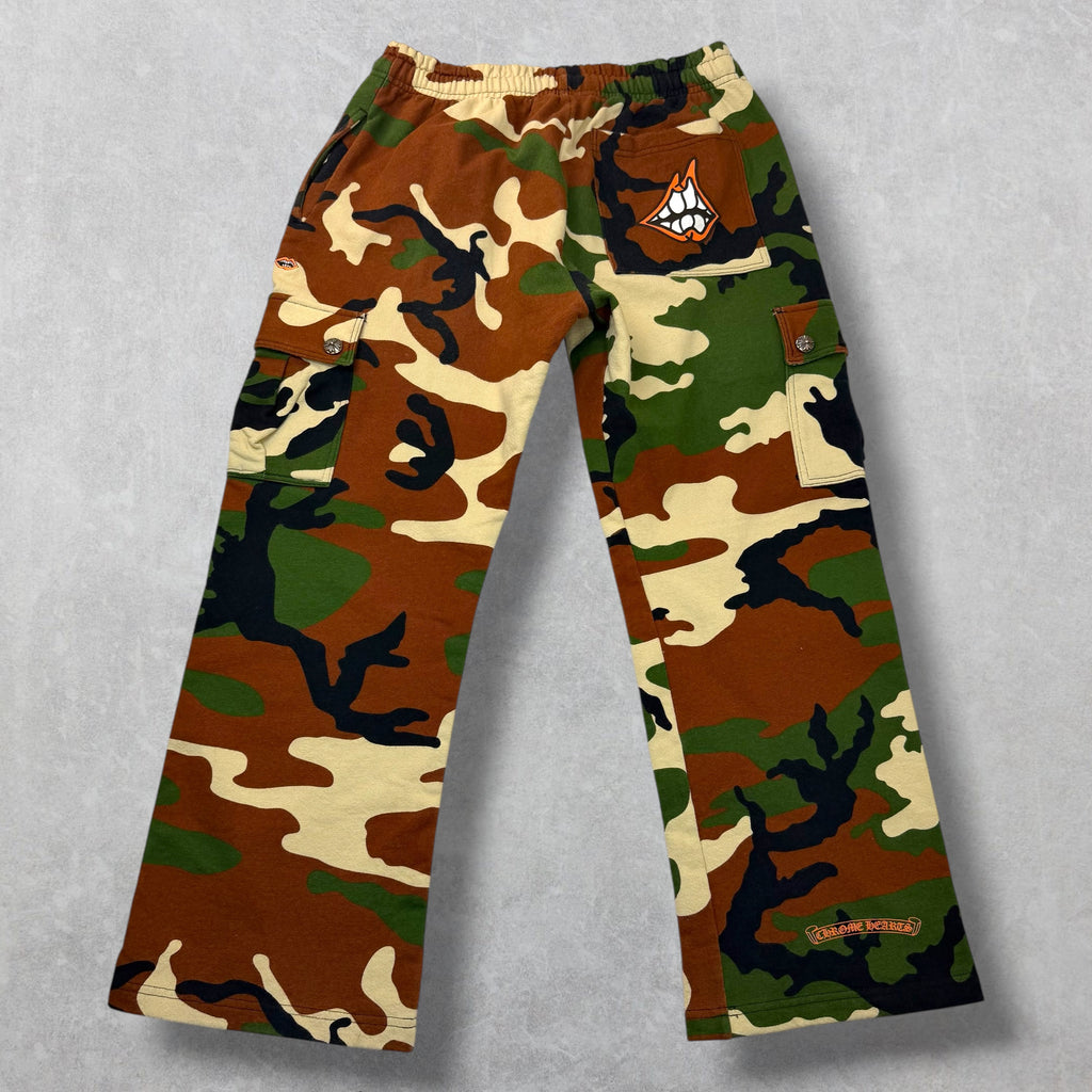 Chrome Hearts Matty Boy Camo Cargo Sweats M