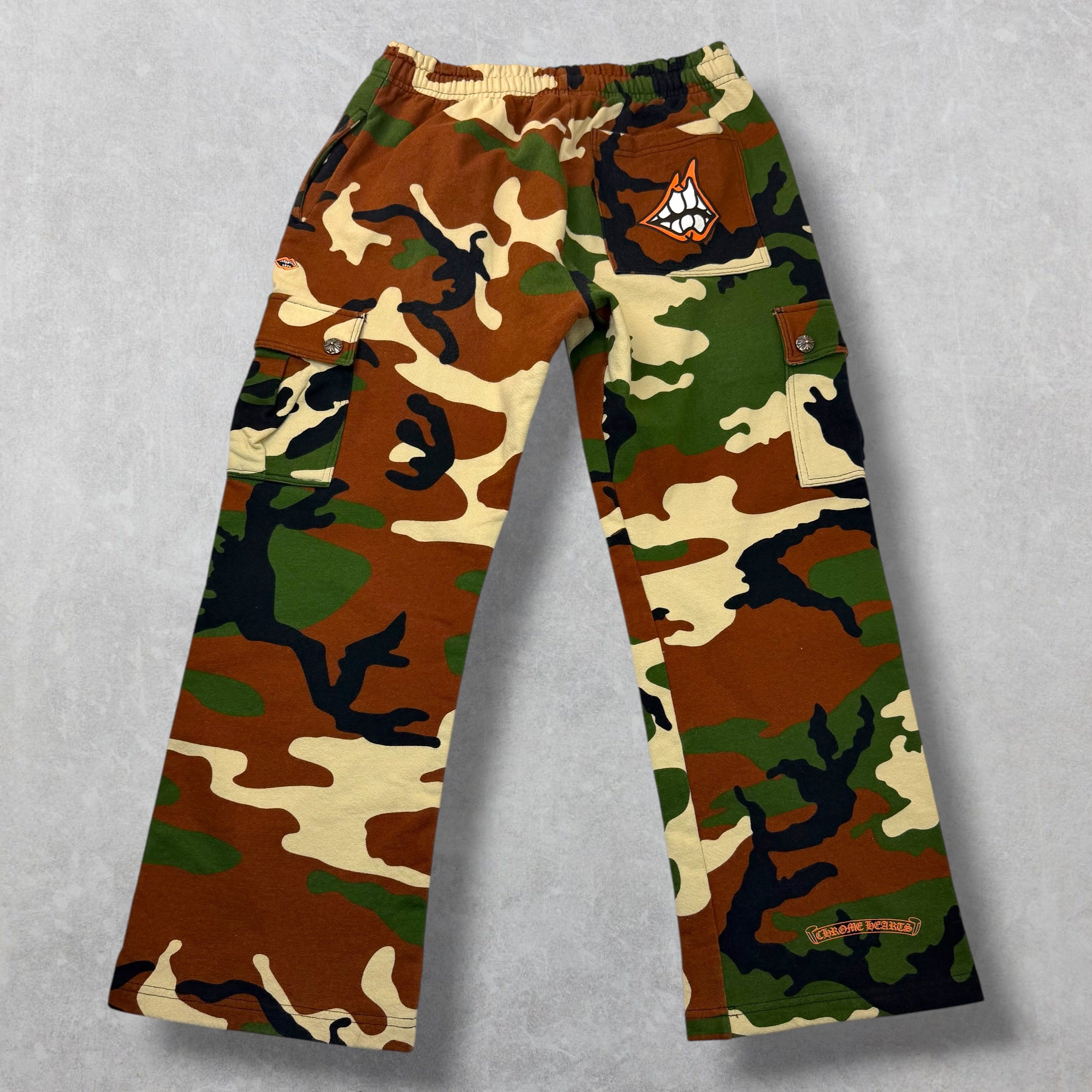 Chrome Hearts Matty Boy Camo Cargo Sweats M