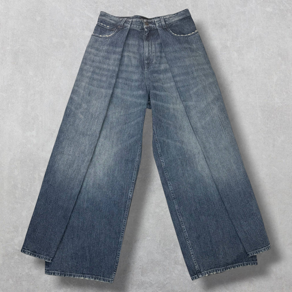 Balenciaga Double Side Indigo Jeans S (32)