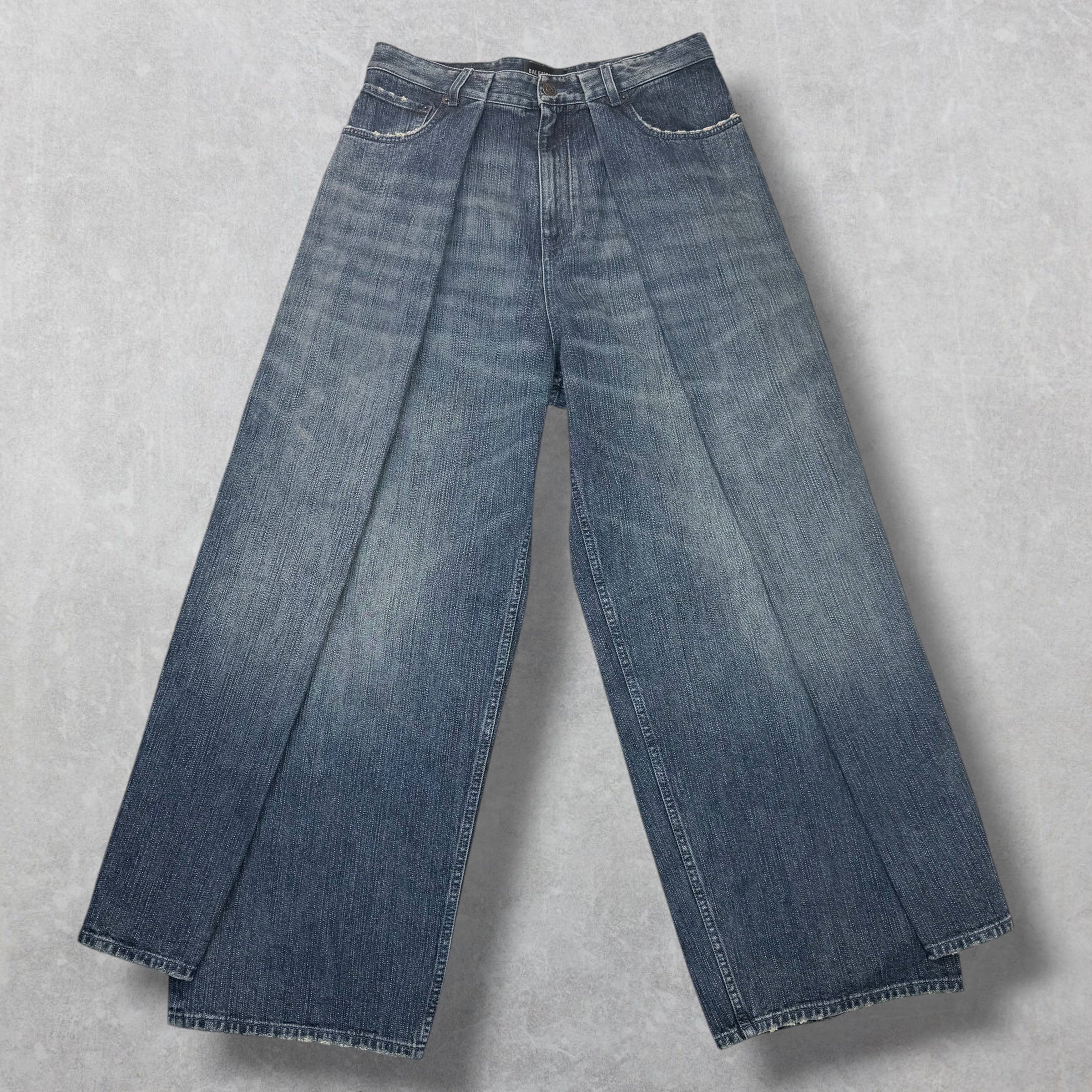 Balenciaga Double Side Indigo Jeans S (32)