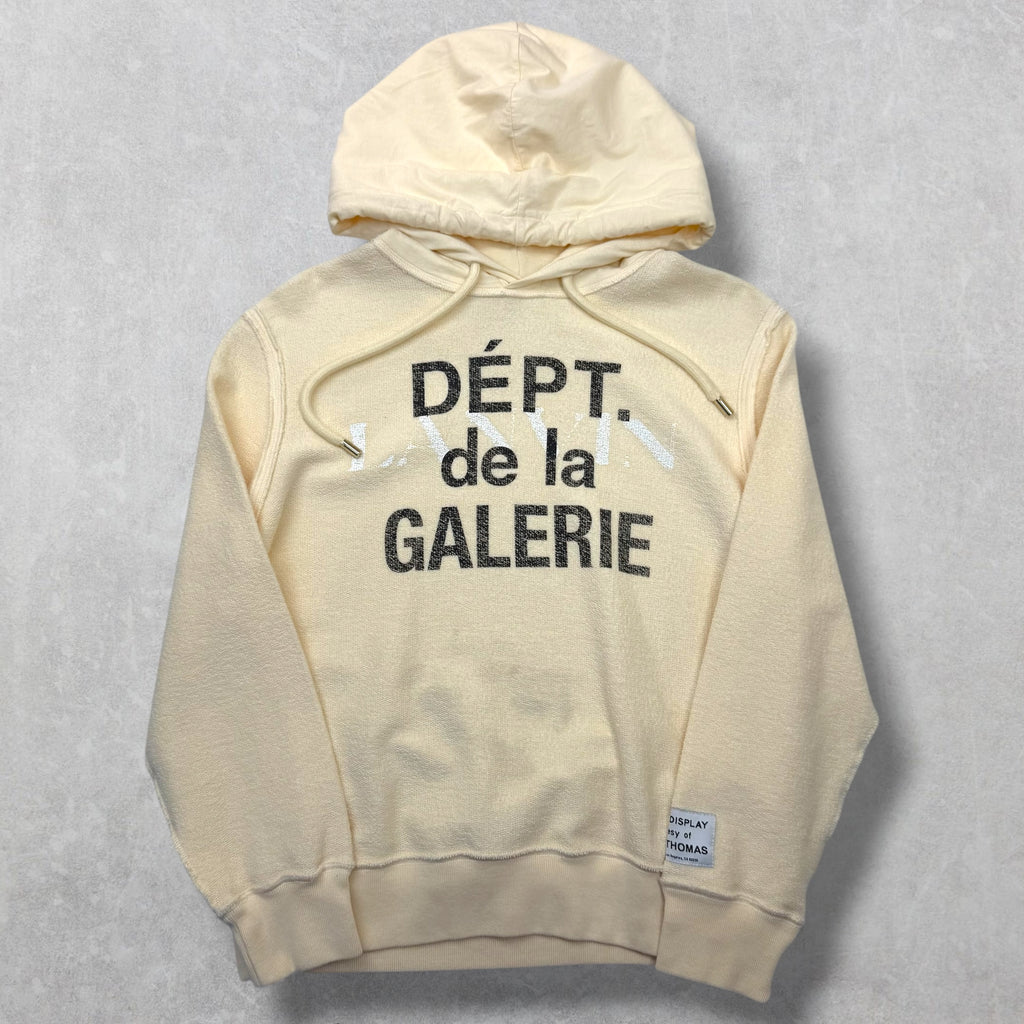 Gallery Dept. x Lanvin Reversed Creme Hoodie S (XS)